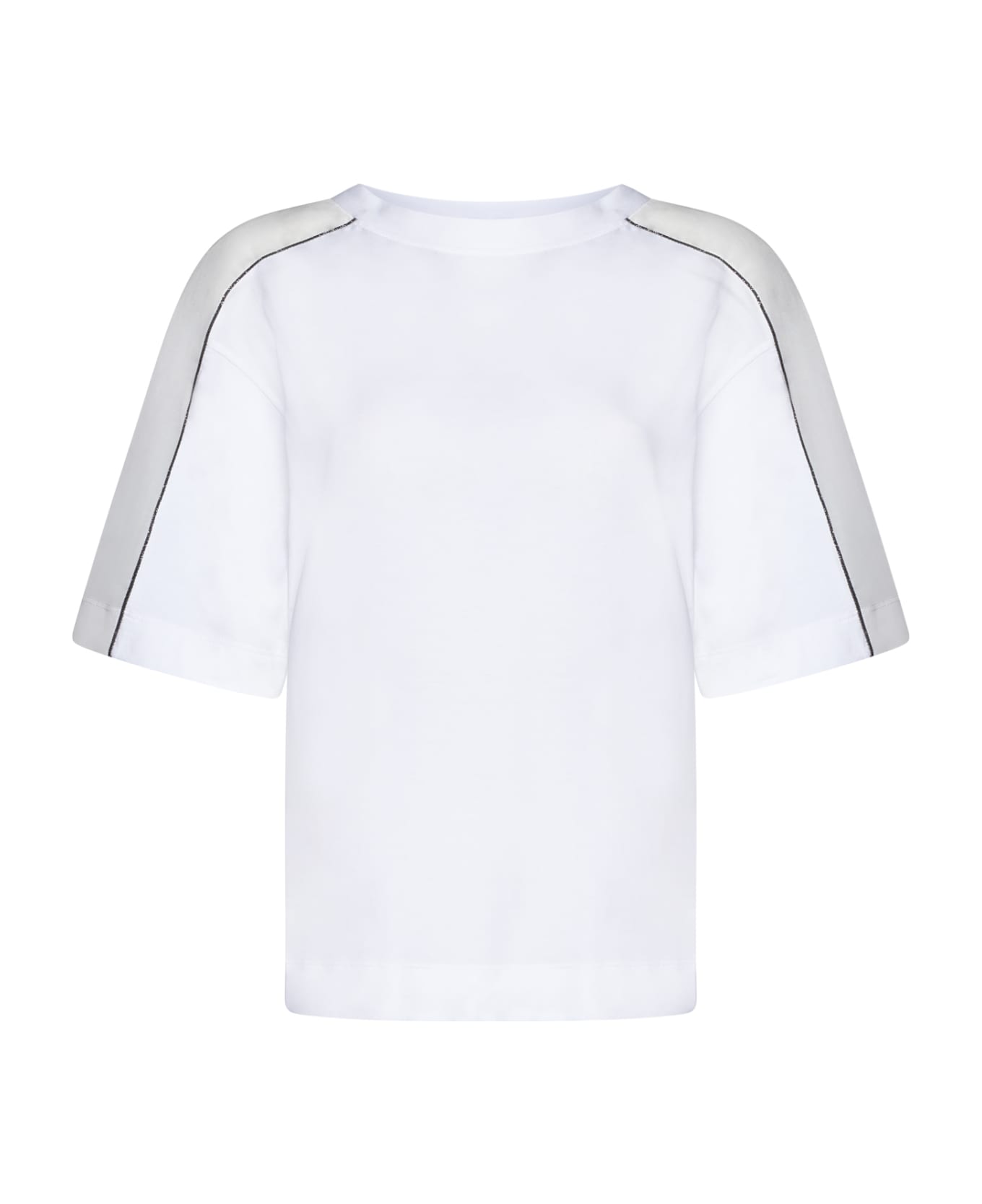 Brunello Cucinelli T-shirt - Bianco Tシャツ