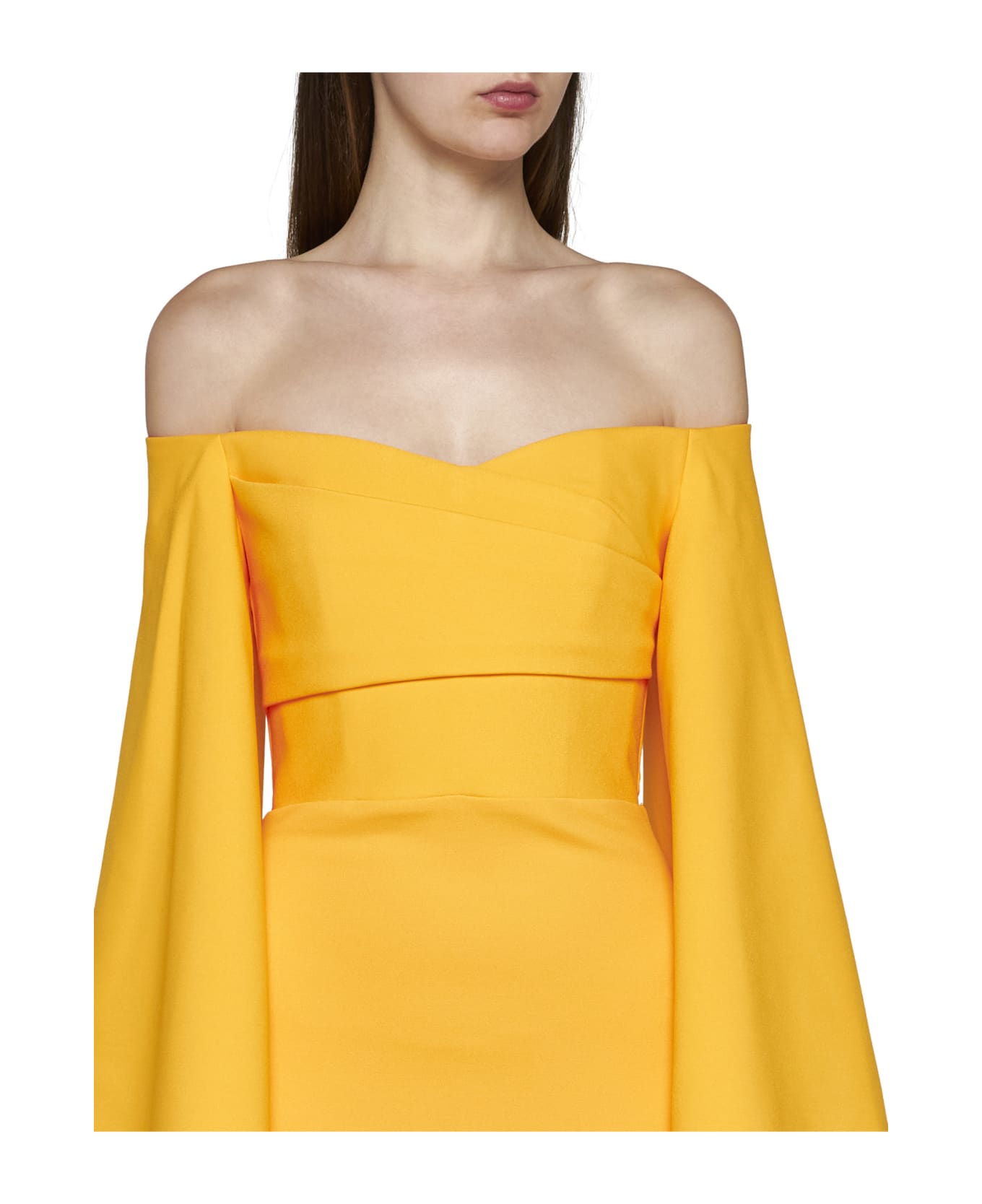 Solace London Dress - Orange ワンピース＆ドレス