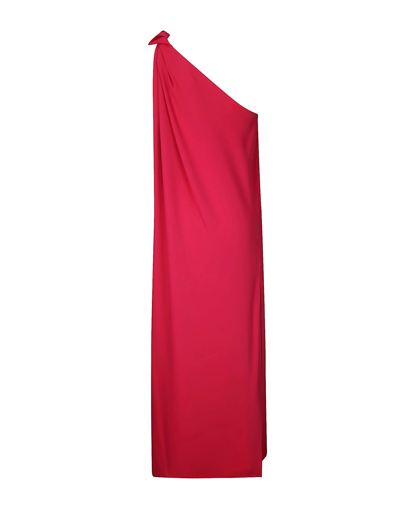 Parosh Long Dress - DARK RED