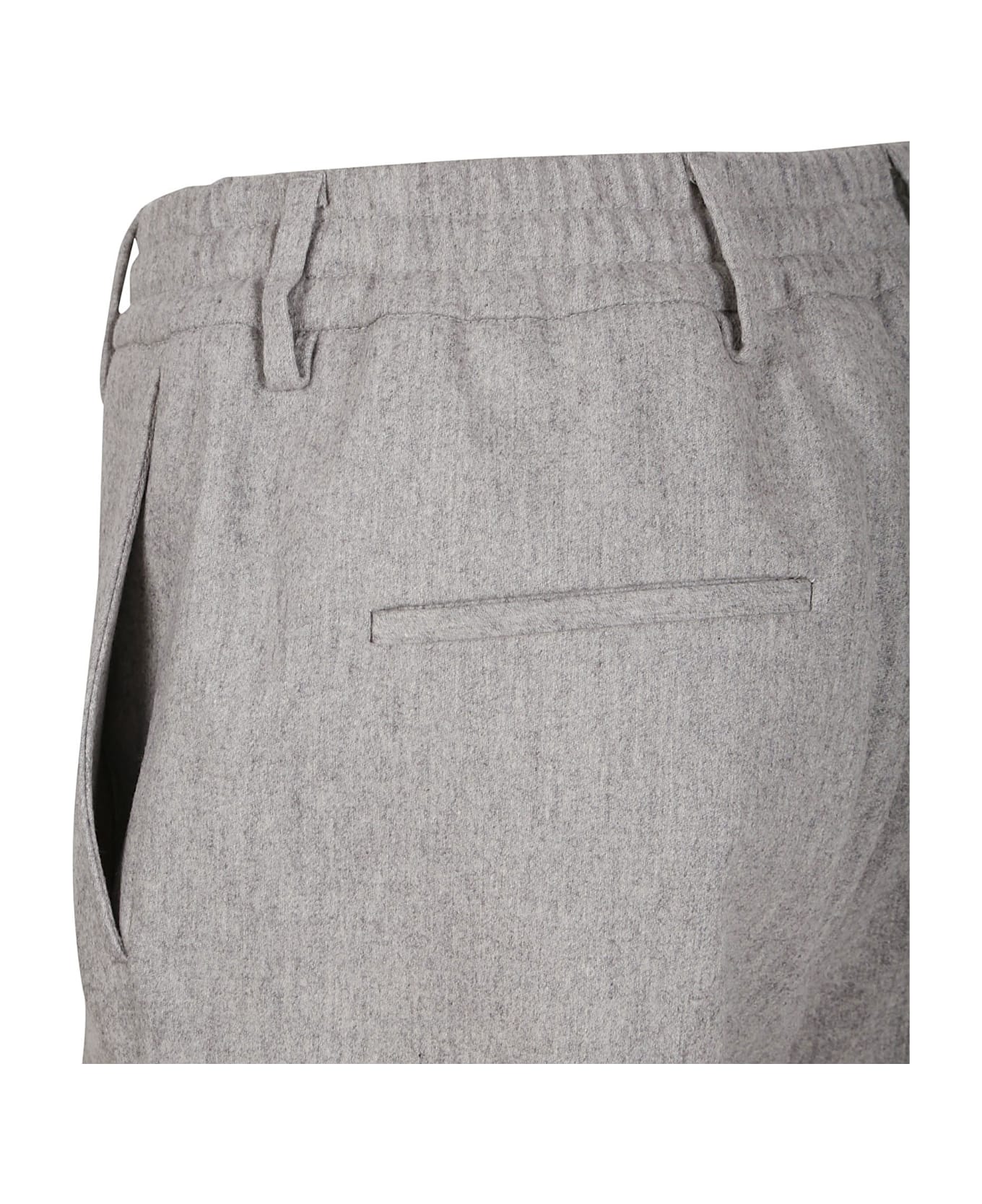 Eleventy Trousers Grey - Grey ボトムス