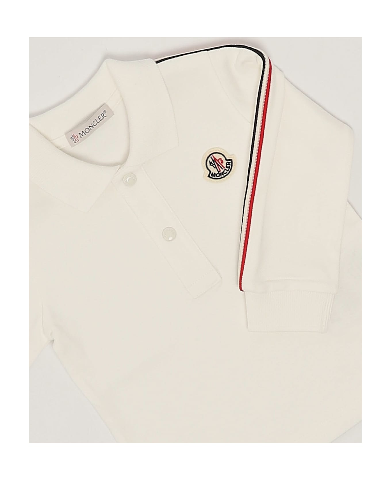 Moncler Polo Polo - BIANCO Tシャツ＆ポロシャツ