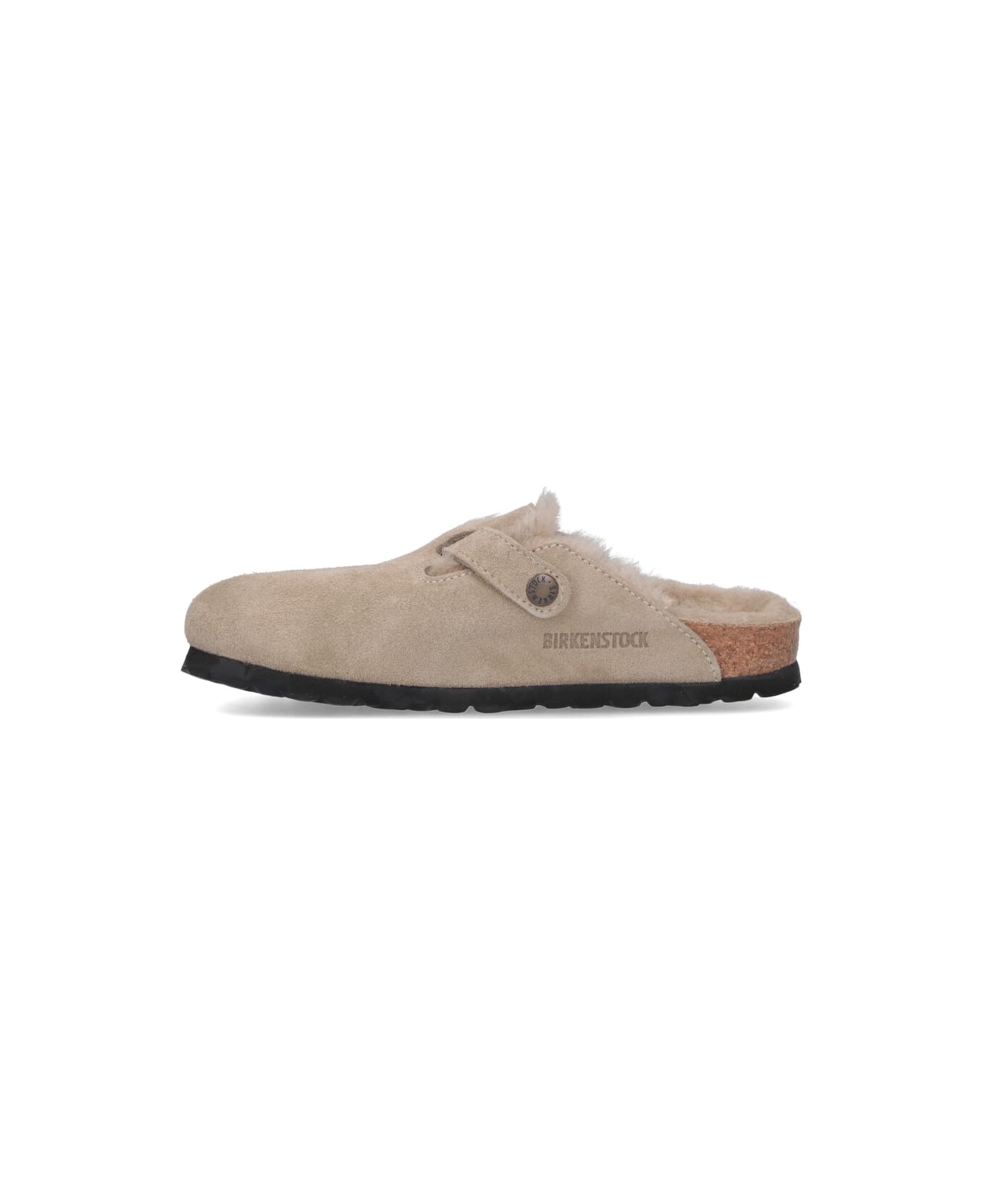Birkenstock Mules "boston" - Taupe
