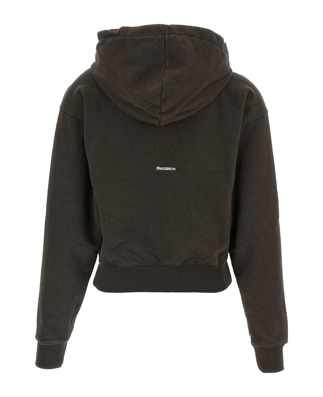 J.W. Anderson 
tied Bow Hoodie
 Sweatshirt - Brown