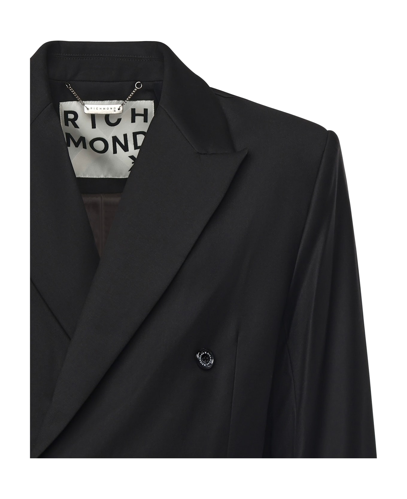 Richmond Thomasky Double-breasted Blazer - Black