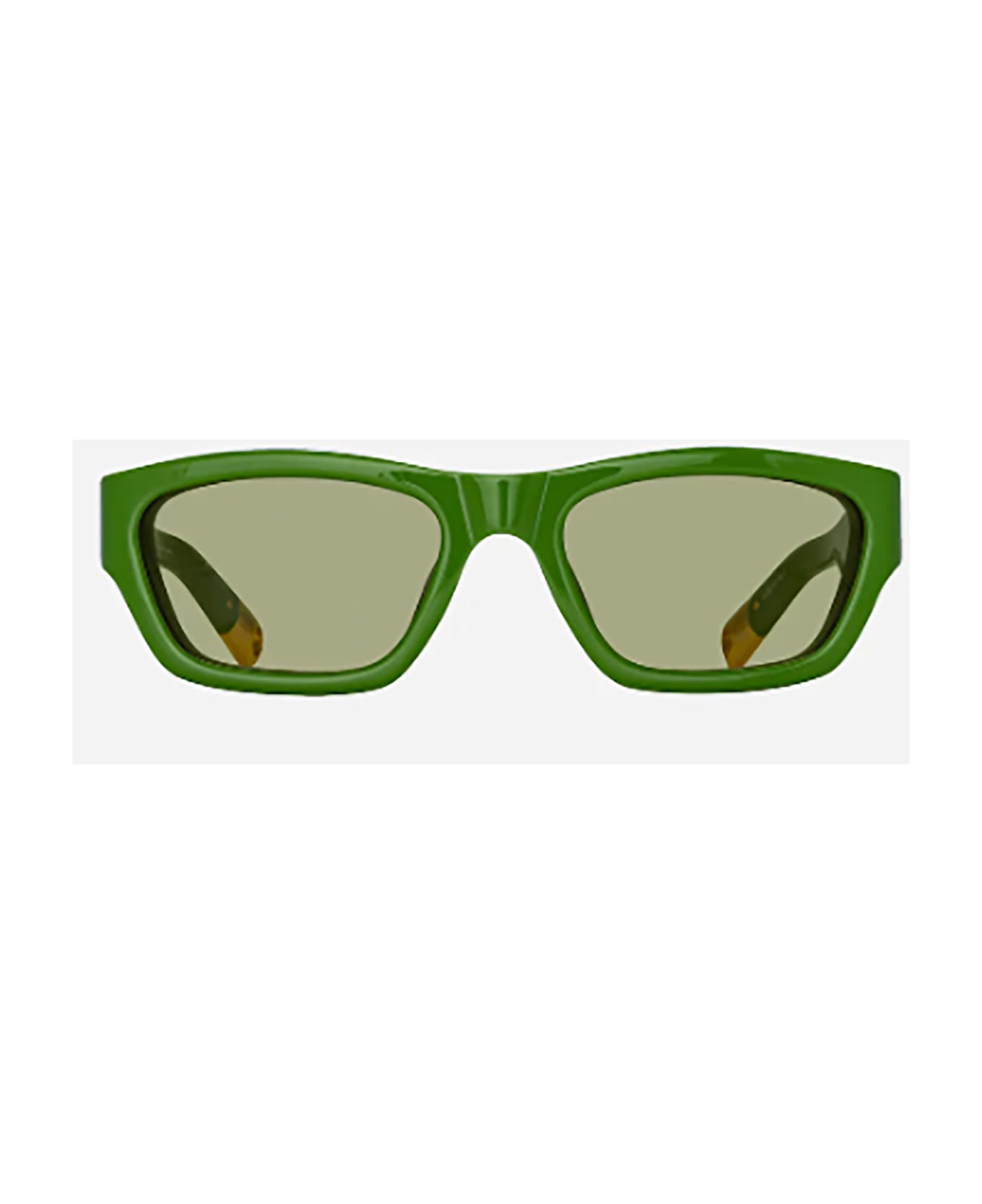 Jacquemus MERIDIANO Sunglasses - Jade Green/ Yellow Gold/