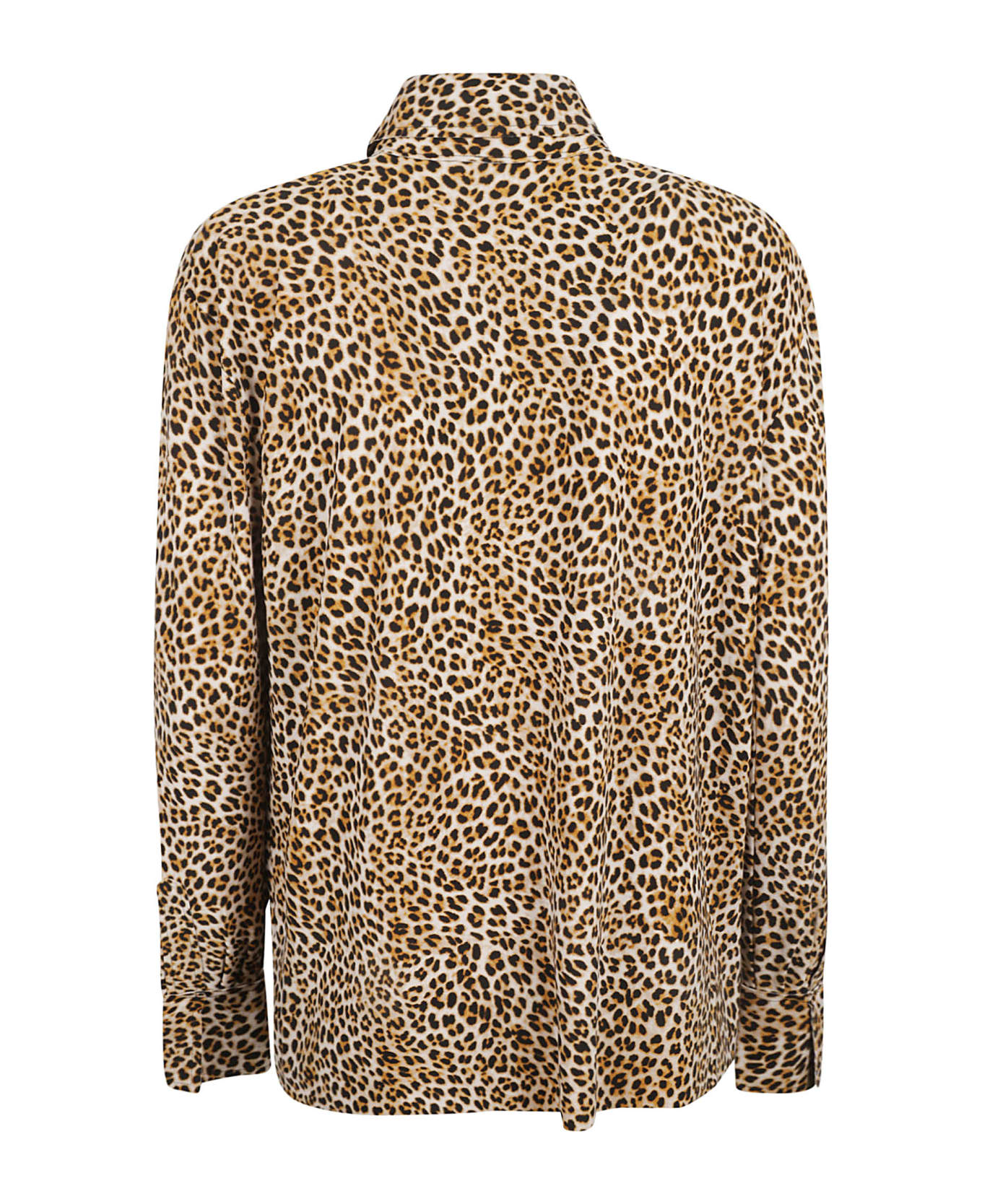 Norma Kamali Animalier Print Regular Shirt - Leopard