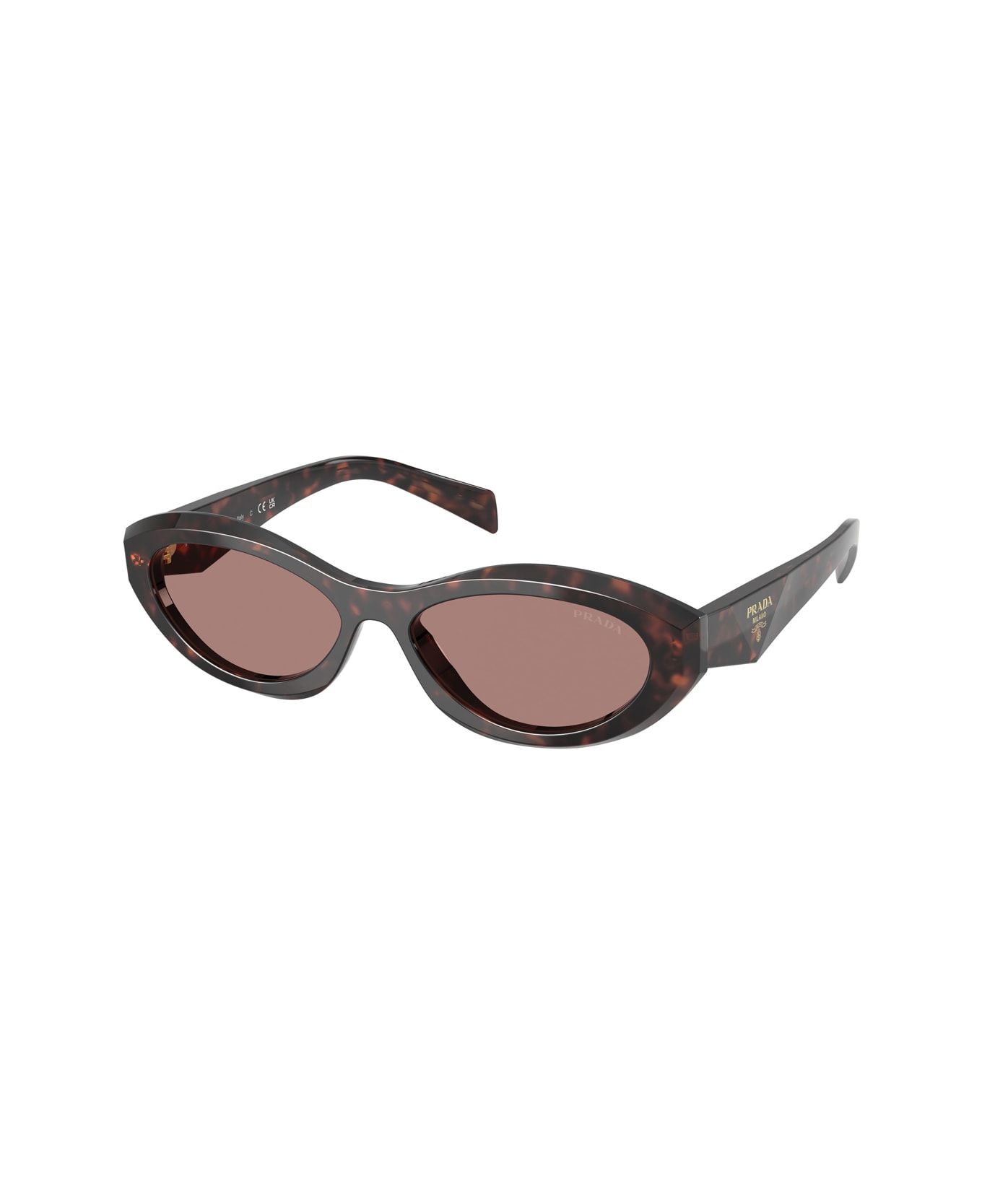 Prada Eyewear Prada Pr26zs Symbole 17n60b Havana Sunglasses - Marrone