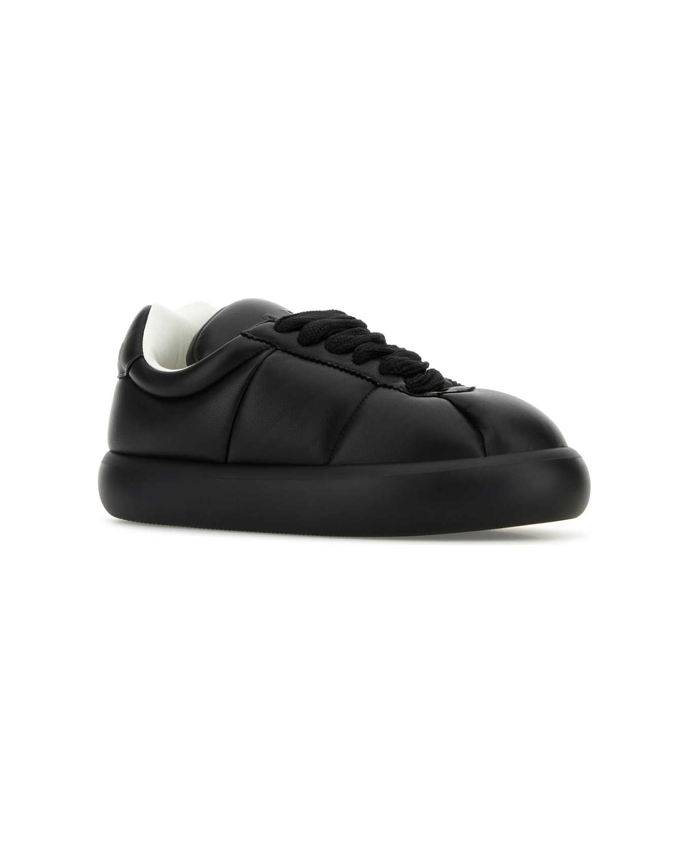 Marni Black Leather Bigfoot 2.0 Sneakers - 00N99