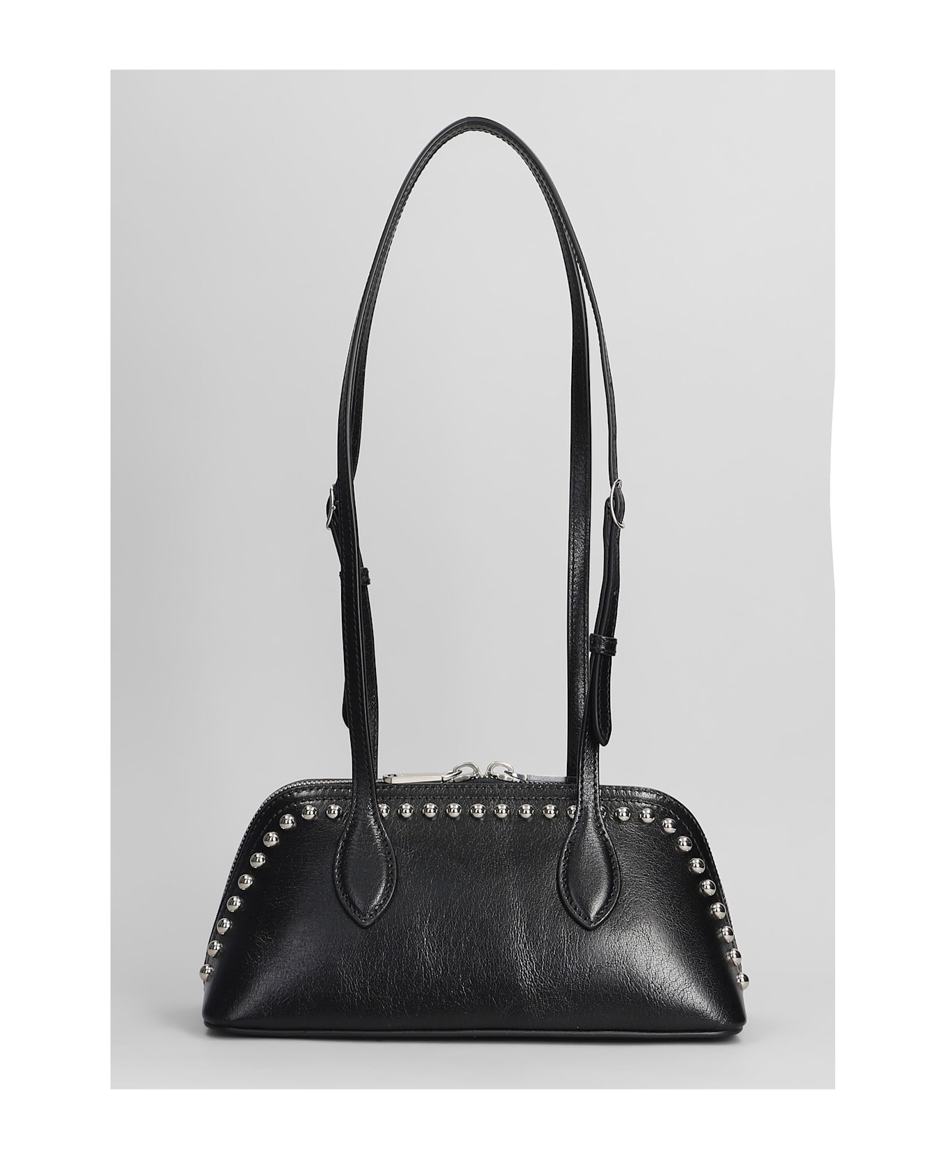 Bally Praline S Shoulder Bag In Black Leather - black