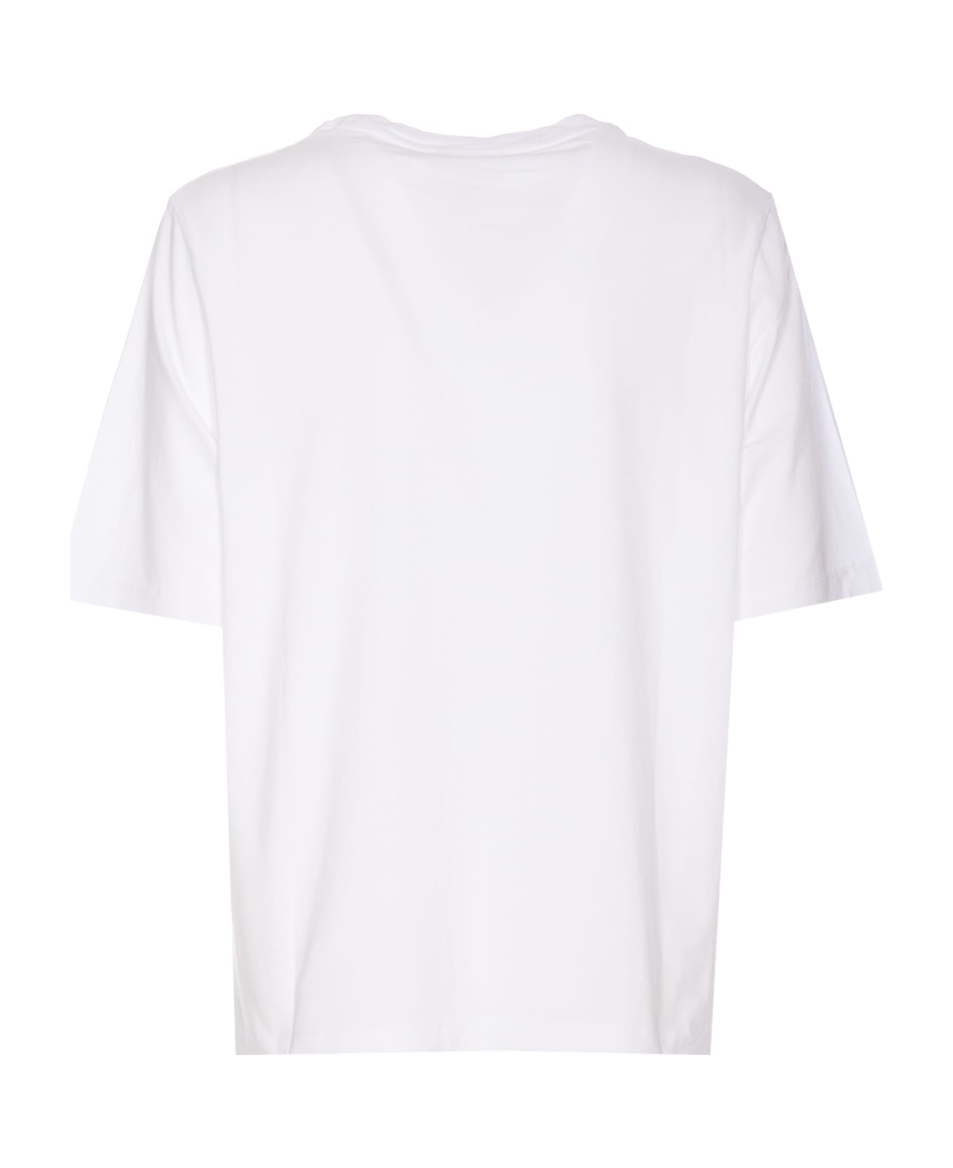 Maison Kitsuné Speedy Fox Patch Logo T-shirt - White