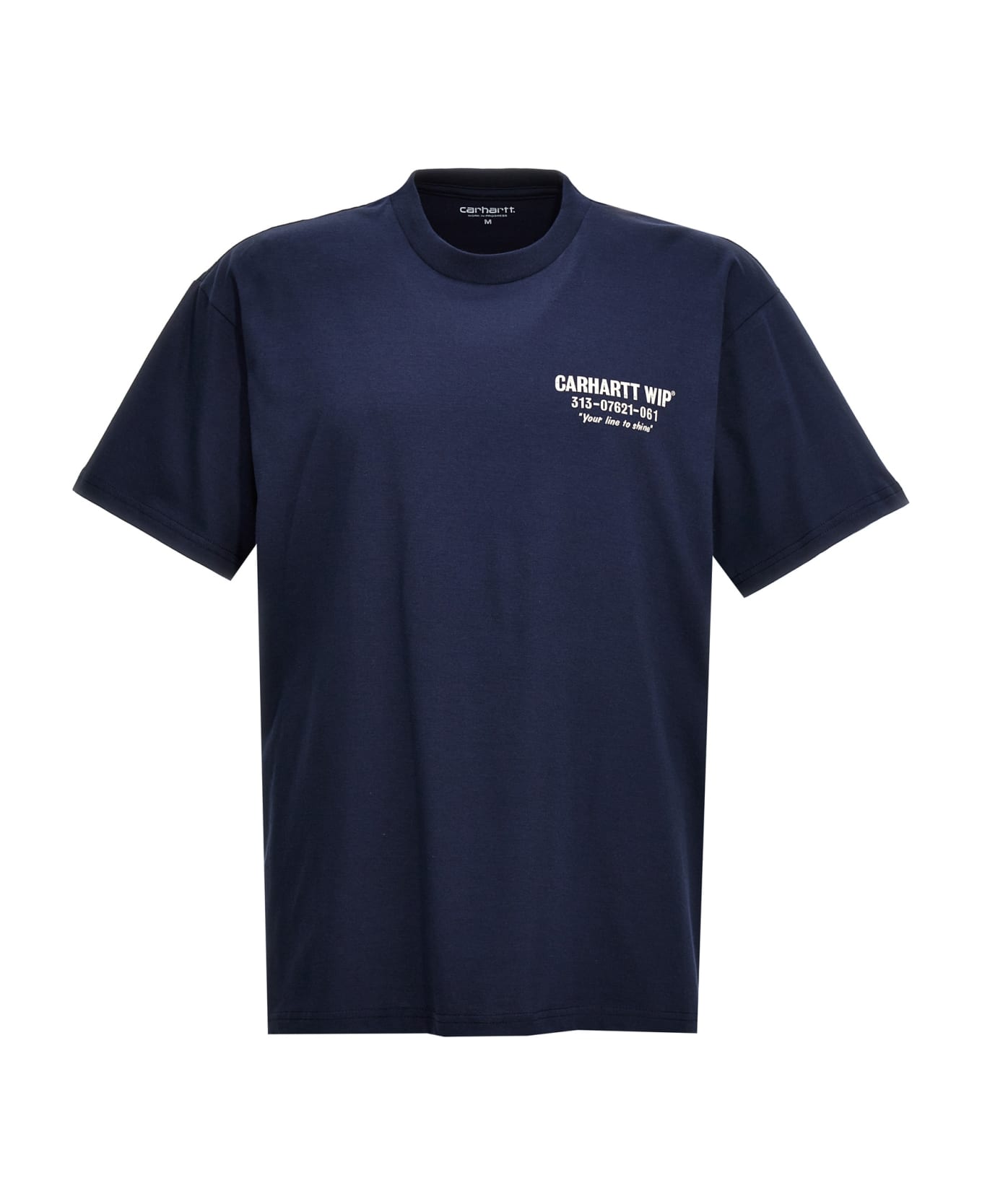 Carhartt 'less' T.shirt - J.xx Blue / Wax シャツ