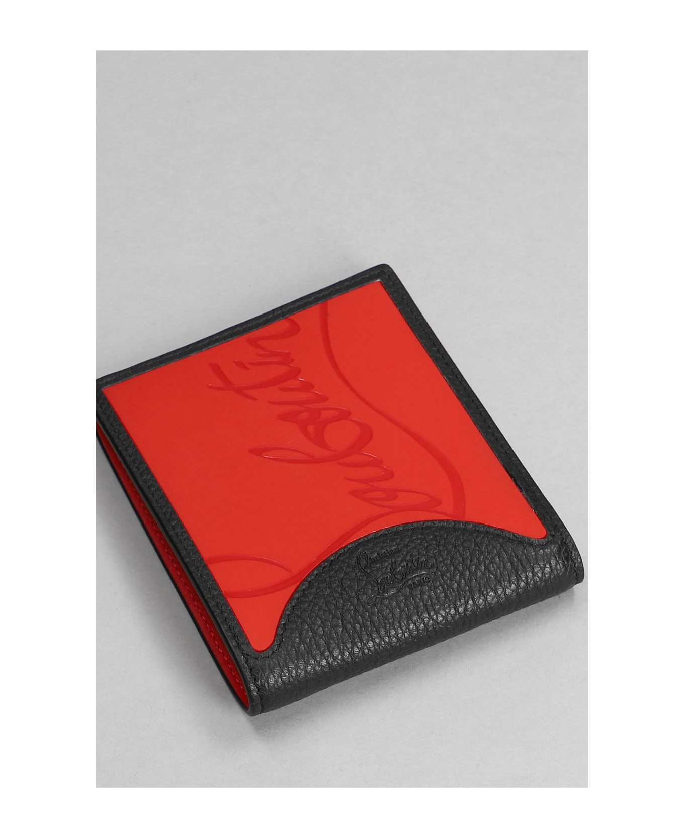 Christian Louboutin Coolcard Wallet In Black Leather - Black 財布