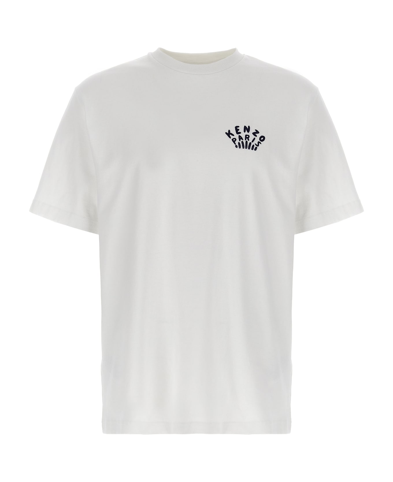 Kenzo T-shirt With Logo - Blanc Casse