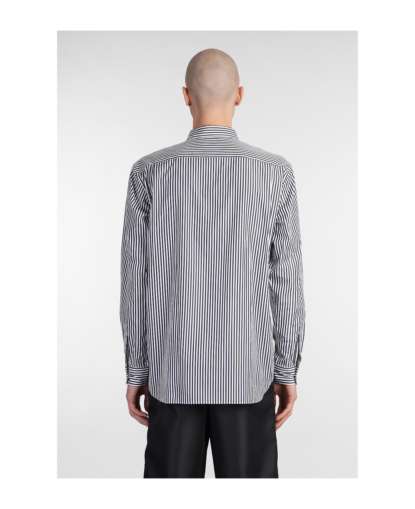 Comme Des Garçons Homme Plus Shirt In White Cotton - white