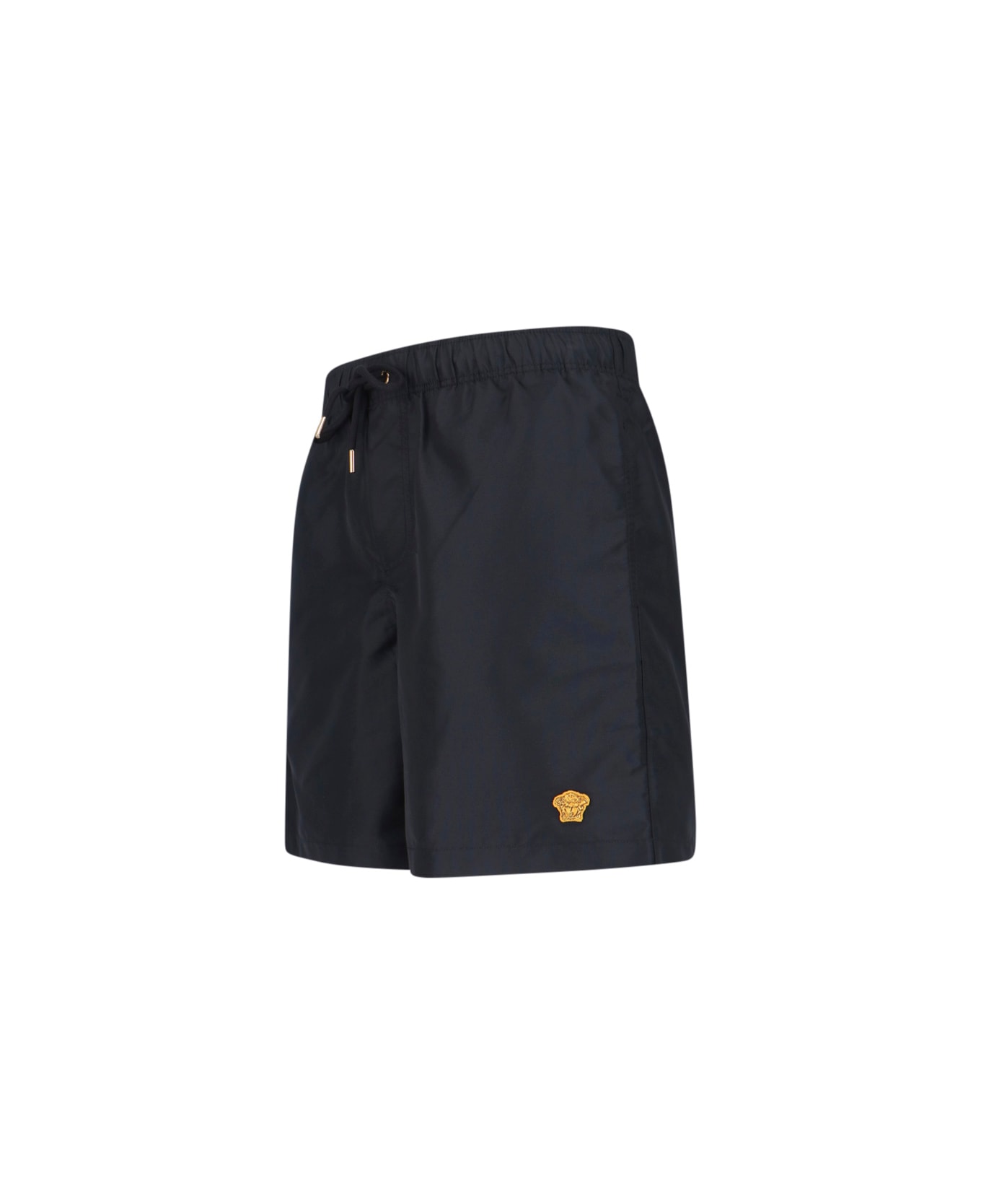 Versace 'medusa' Beach Shorts - Black  