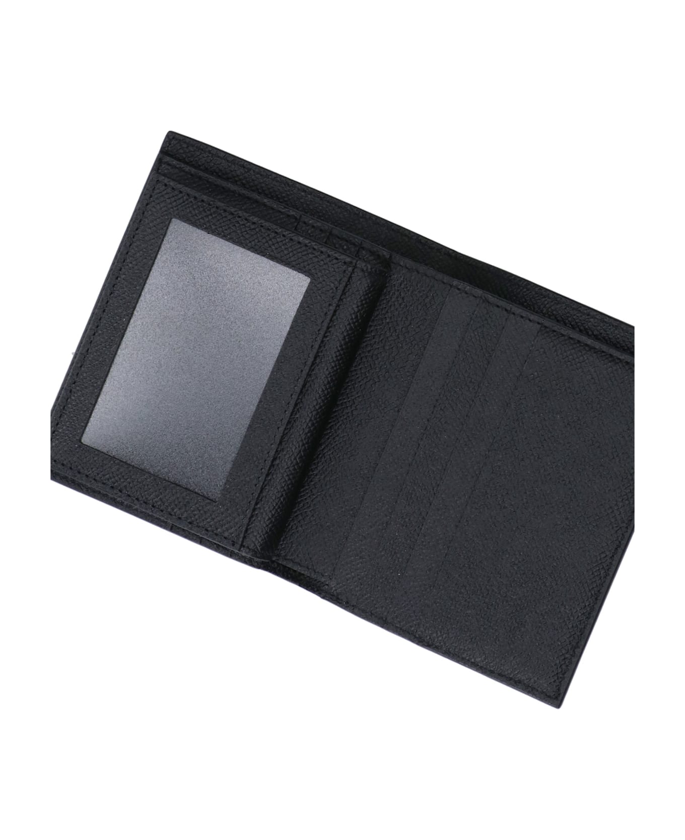 Ferragamo Compact Wallet "gancini" - Black  