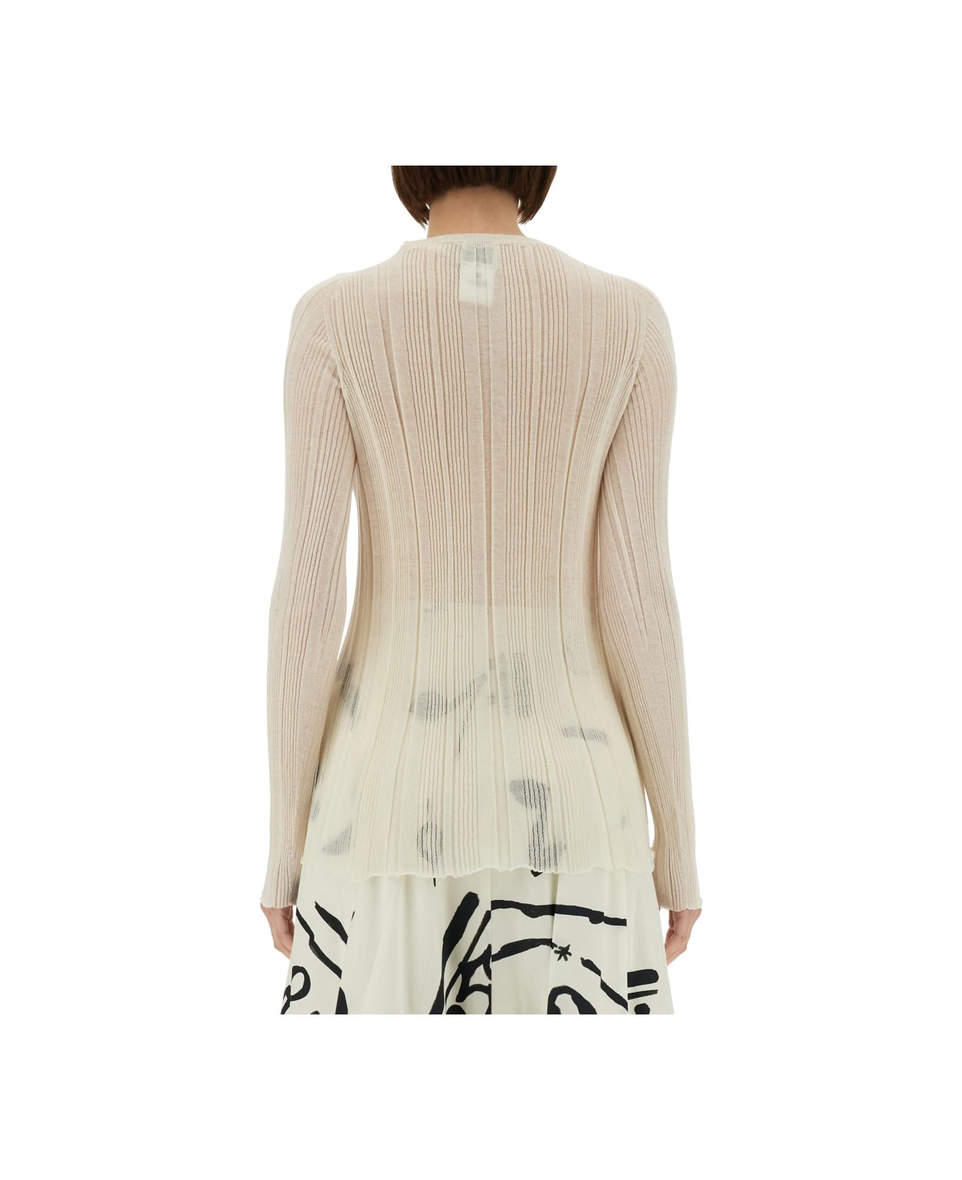 Alysi Slim Fit Shirt - WHITE