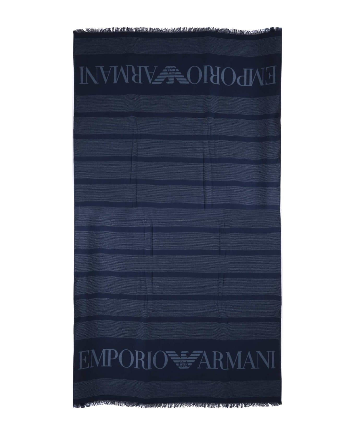Emporio Armani Beachtowel - Blu