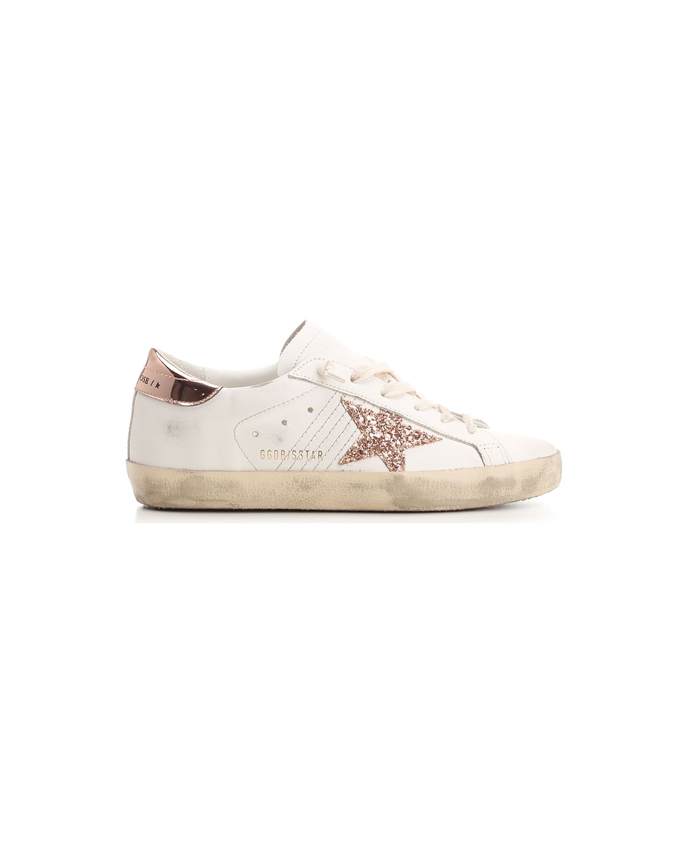 Golden Goose Superstar Classic Sneakers - WHITE/PEACH PINK/ANTIQUE ROSE スニーカー