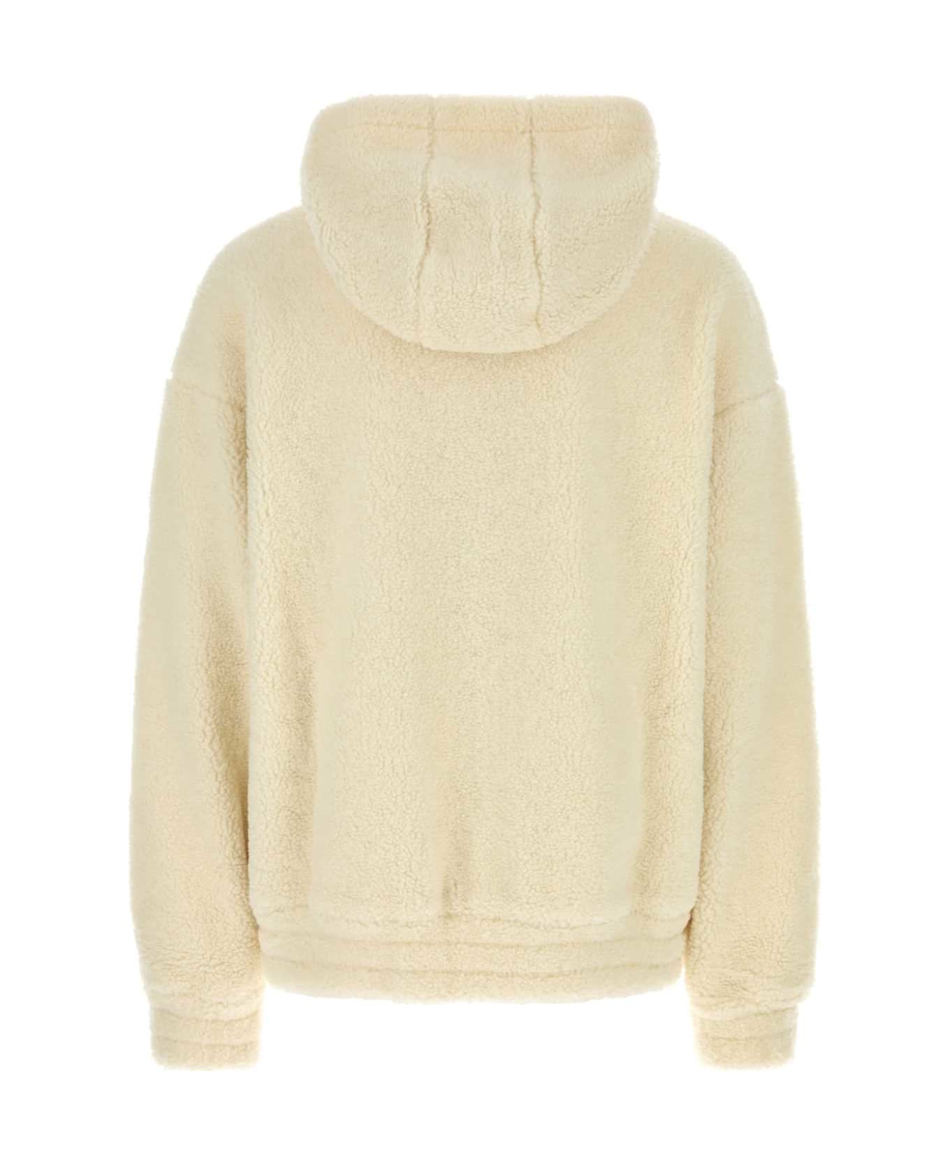 Gucci Ivory Teddy Sweatshirt - WHITEMIX