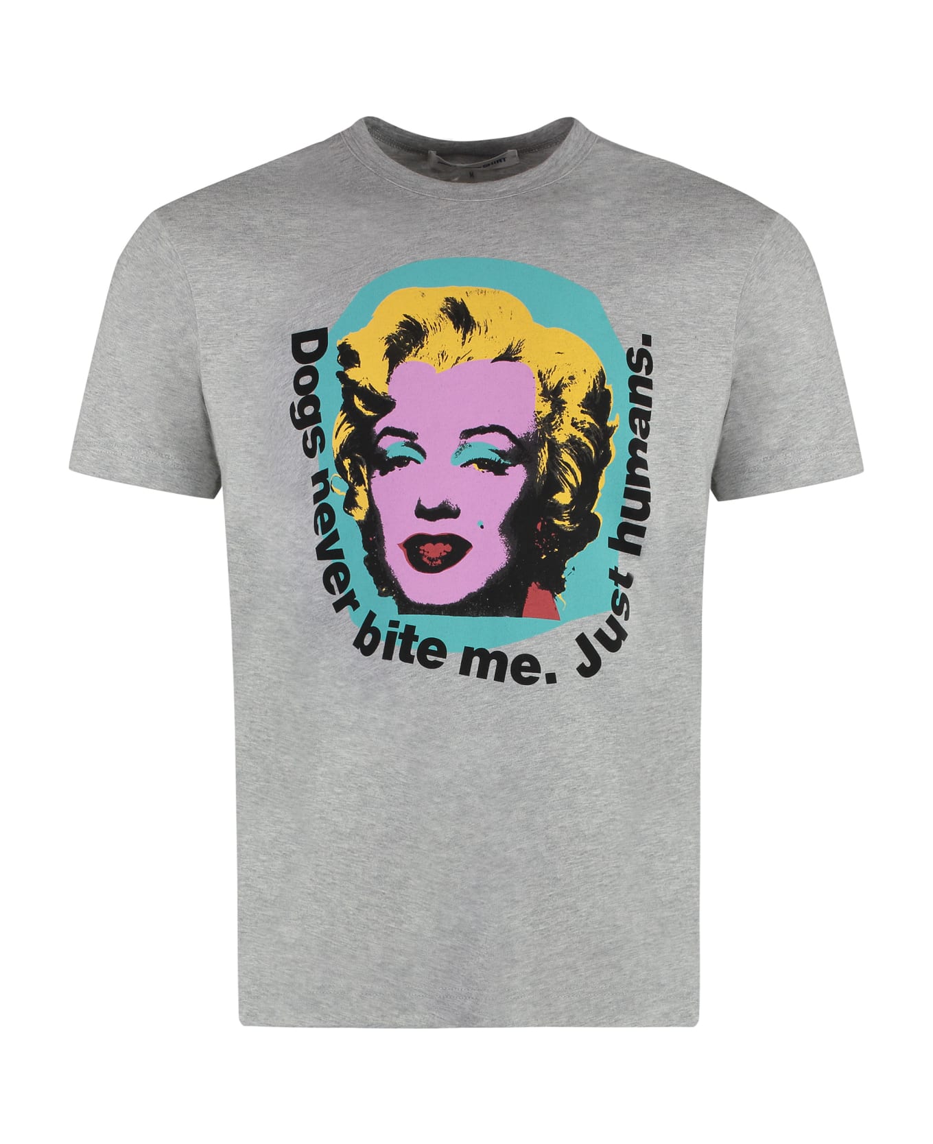 Comme des Garçons Shirt Andy Warhol Print Cotton T-shirt - grey シャツ