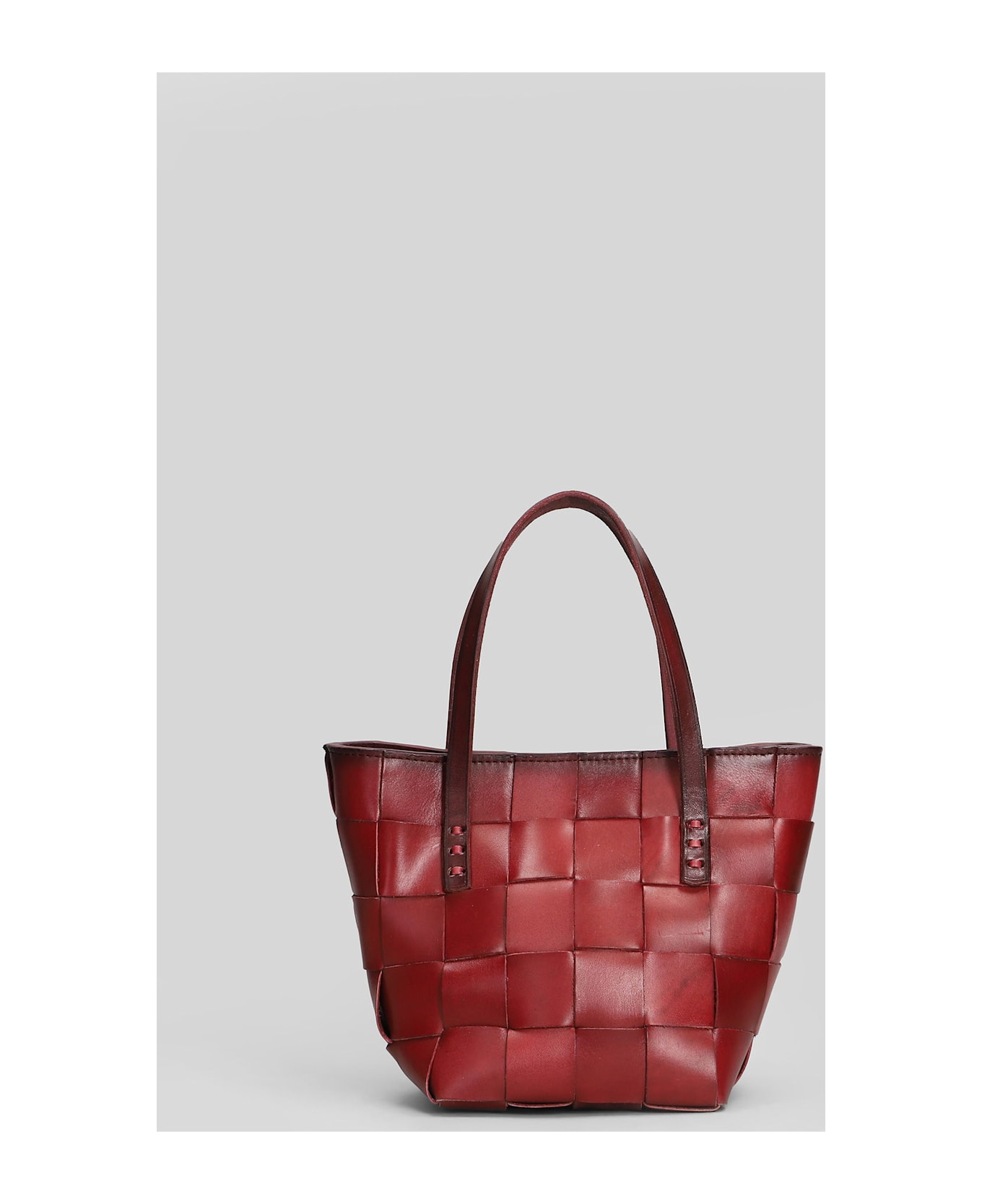 Dragon Diffusion Japan Mini Shoulder Bag In Bordeaux Leather - bordeaux