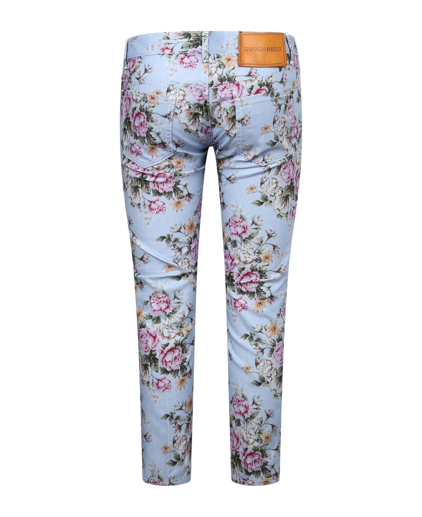 Dsquared2 Flower Print Jeans - Multi