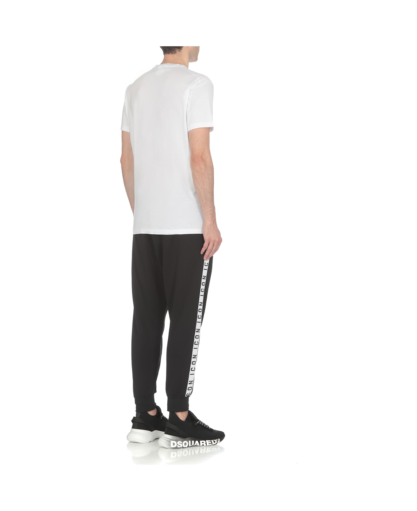 Dsquared2 Icon Relaxed Dan Pants In Black - 900