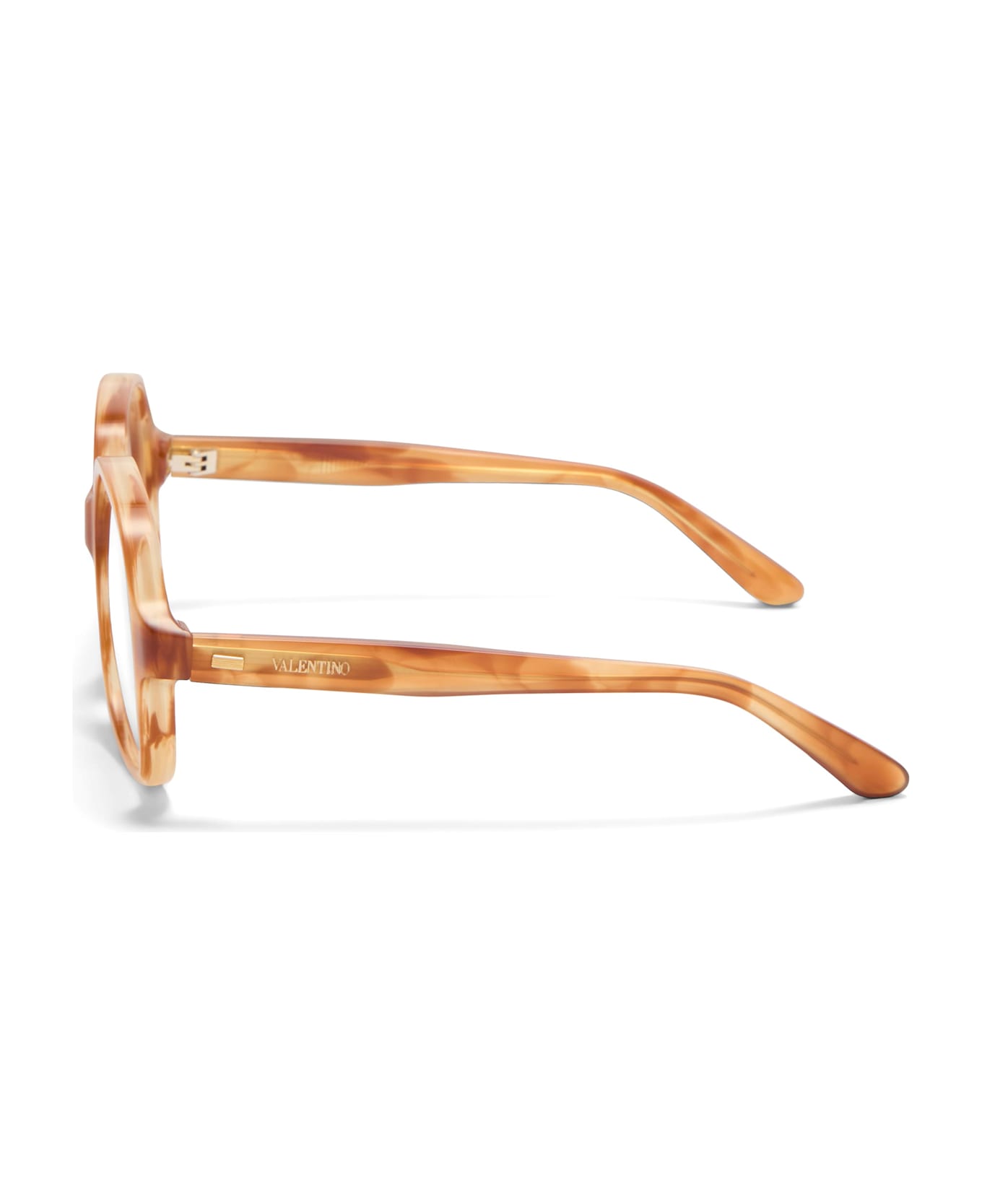 Valentino Eyewear Vlx-177d - Light Havana / V-light Gold Rx Glasses - havana/gold