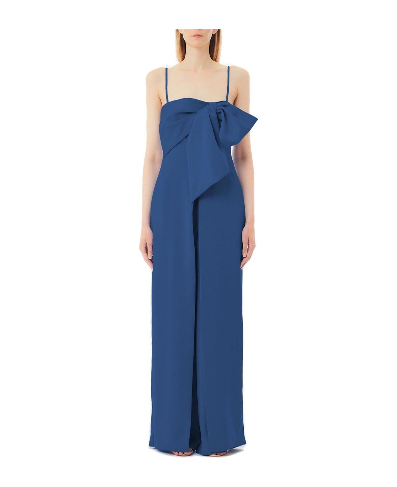 Liu-Jo Smart Bow Detailed Jumpsuit Liu-Jo - BLUE