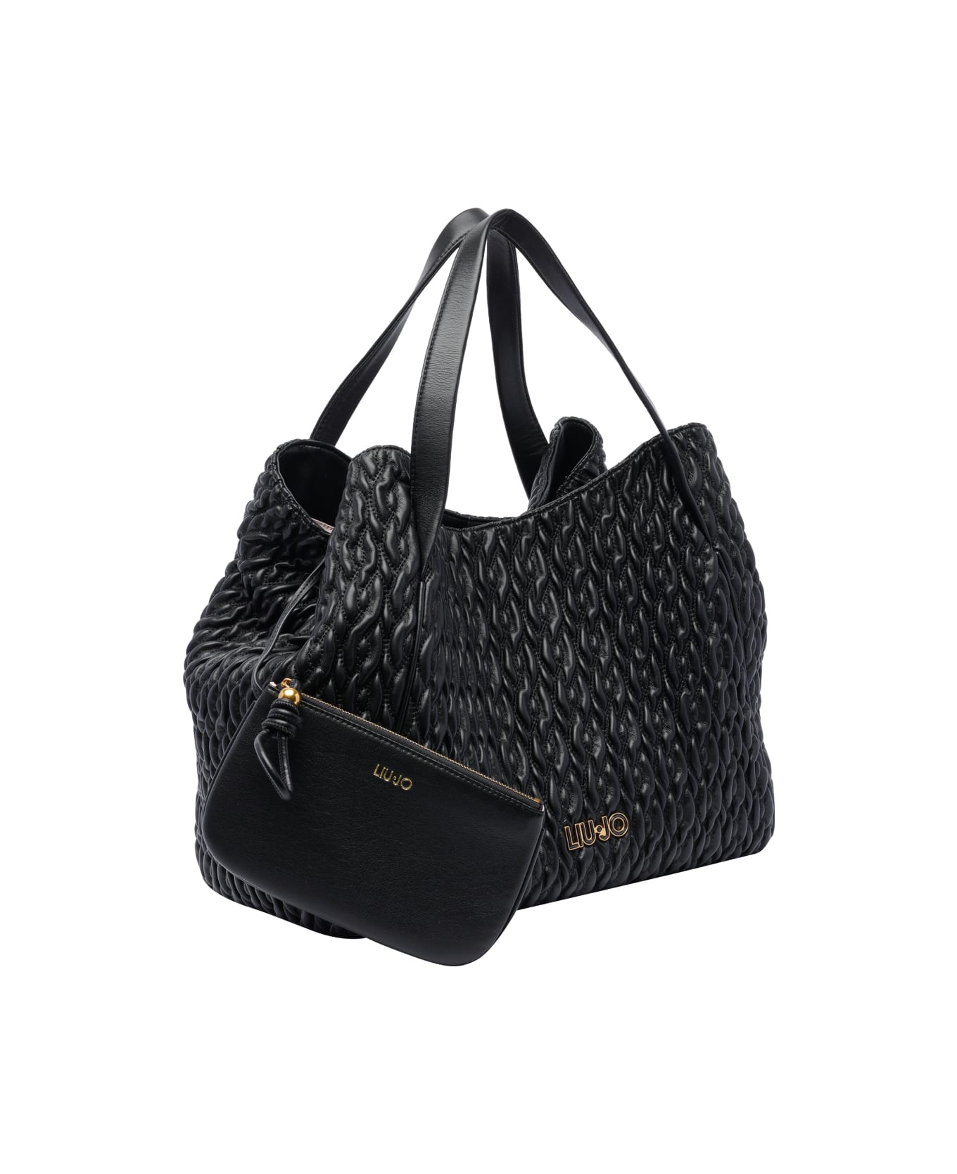 Liu-Jo Matelasse' Tote - Black