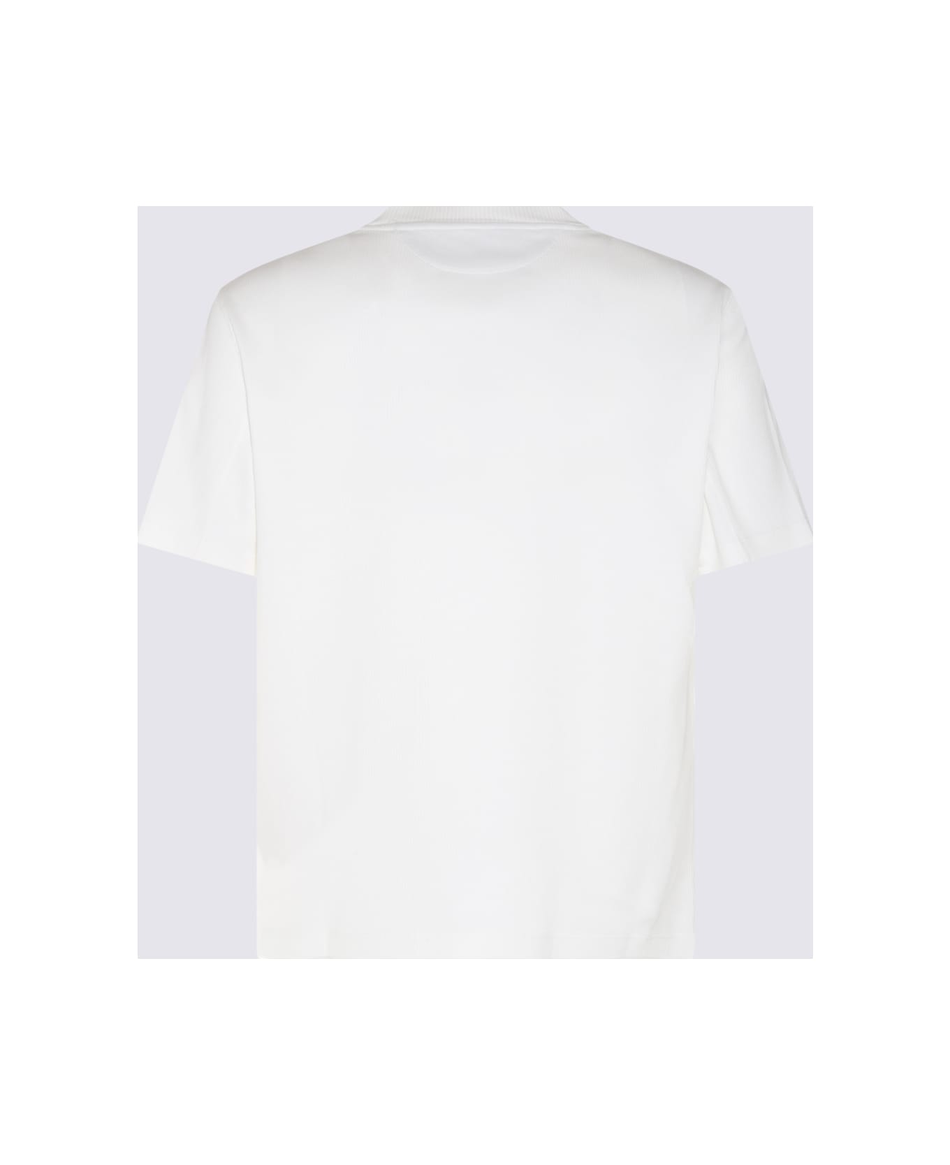 Brunello Cucinelli White Cotton T-shirt シャツ