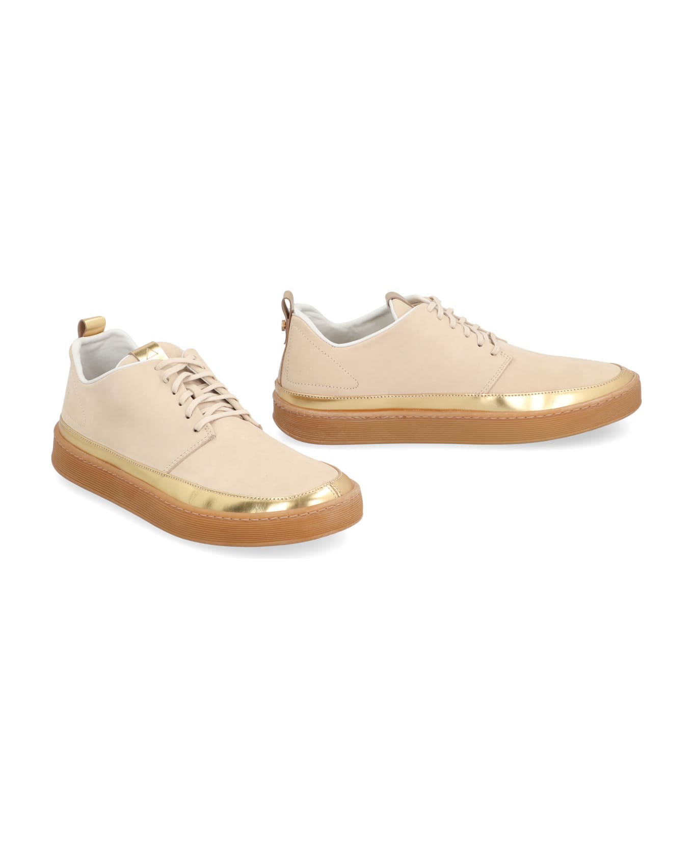 Volta Bosco Suede Sneakers - Beige