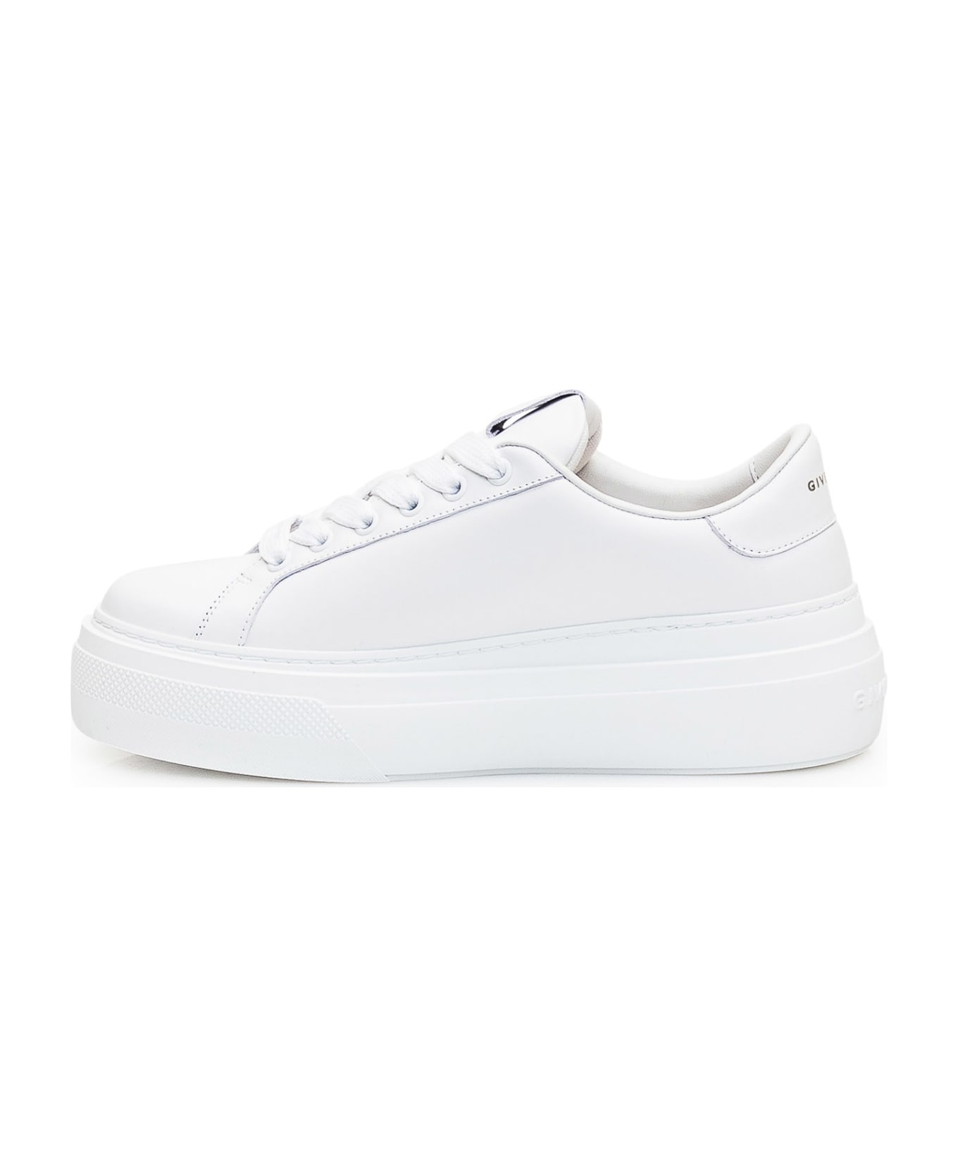 Givenchy City Platform Sneakers - WHITE