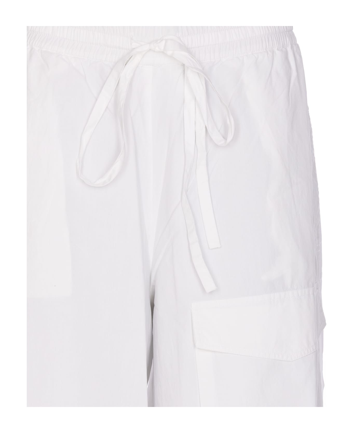 Essentiel Antwerp Fopy Cargo Pants - White