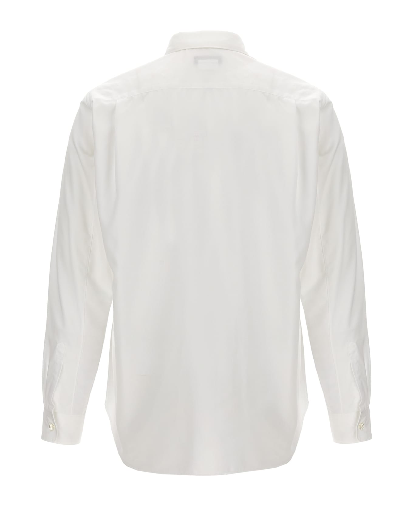 Comme Des Garçons Homme Plus Foliage Application Shirt - White シャツ