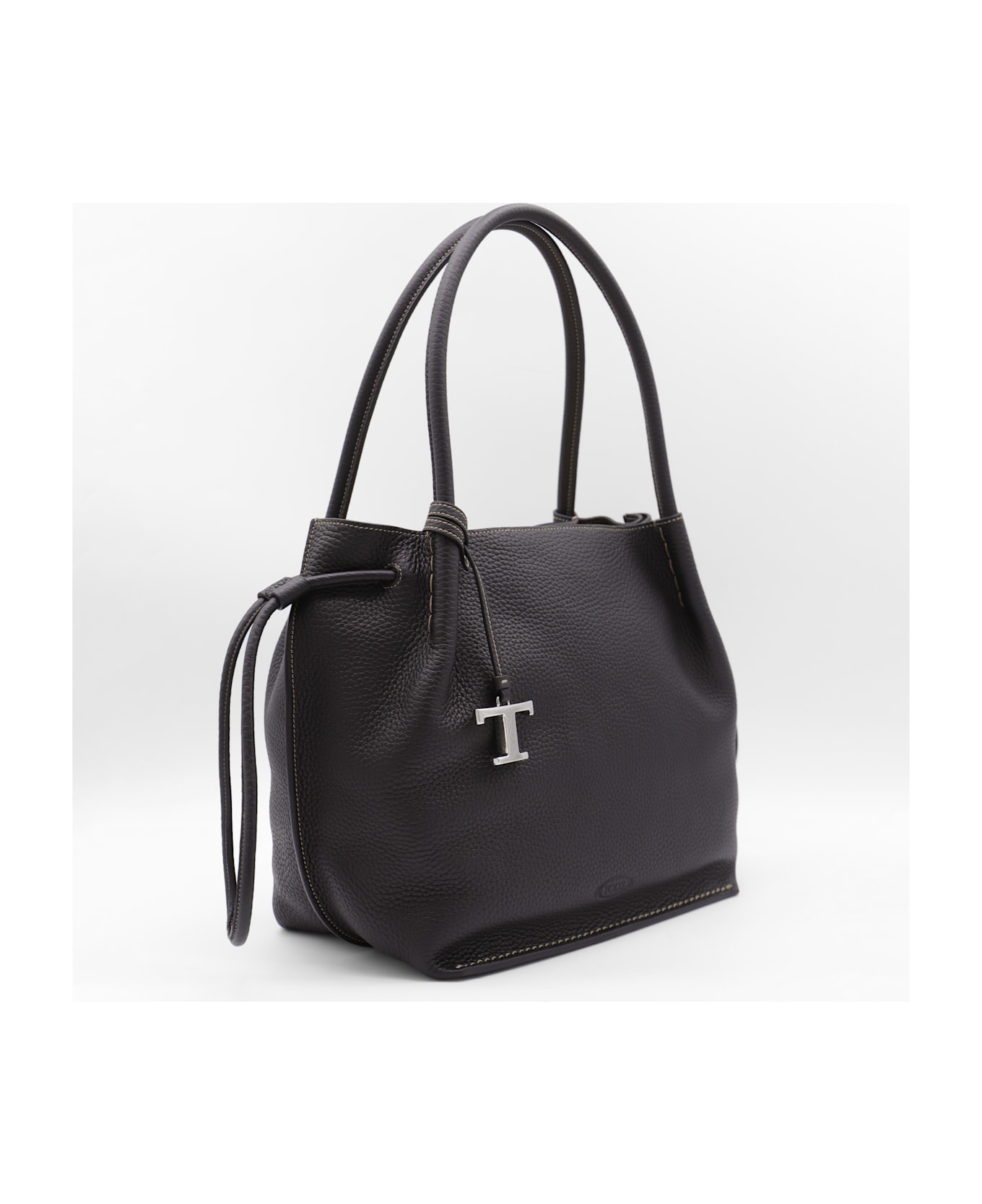 Tod
s Black Leather Totes - Black