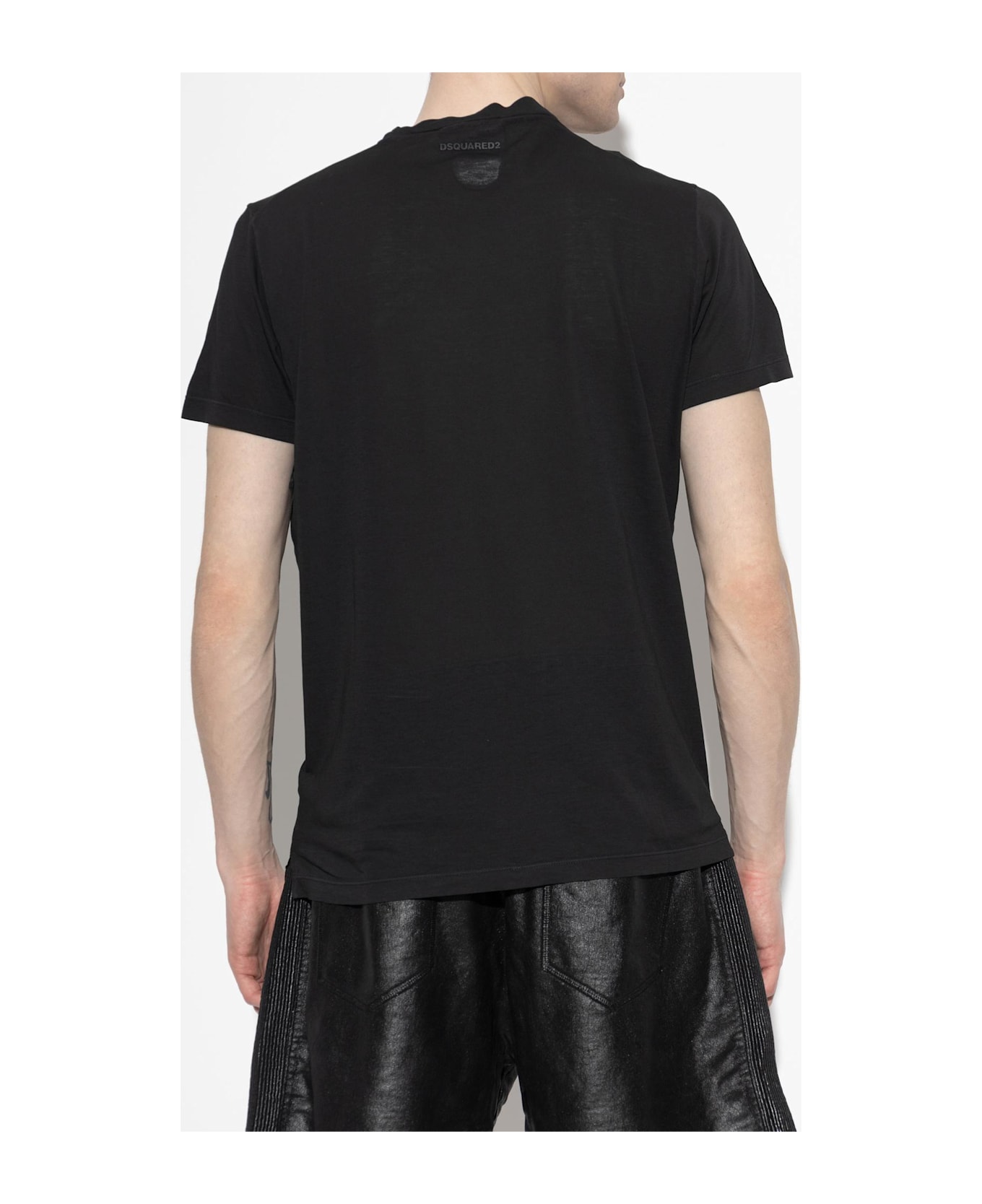 Dsquared2 T-shirt With Print - Black