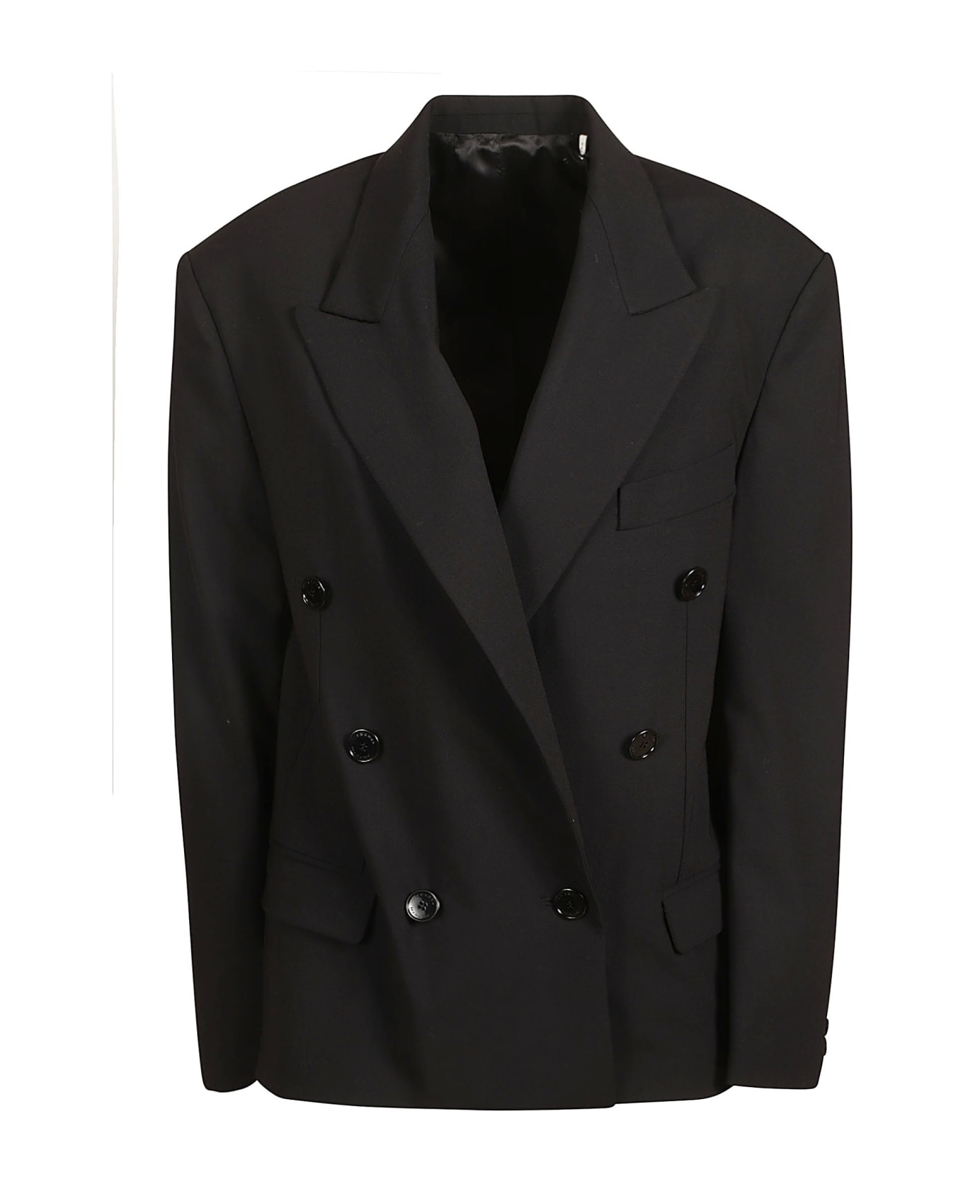 Isabel Marant Double-breasted Tailored Blazer - Black