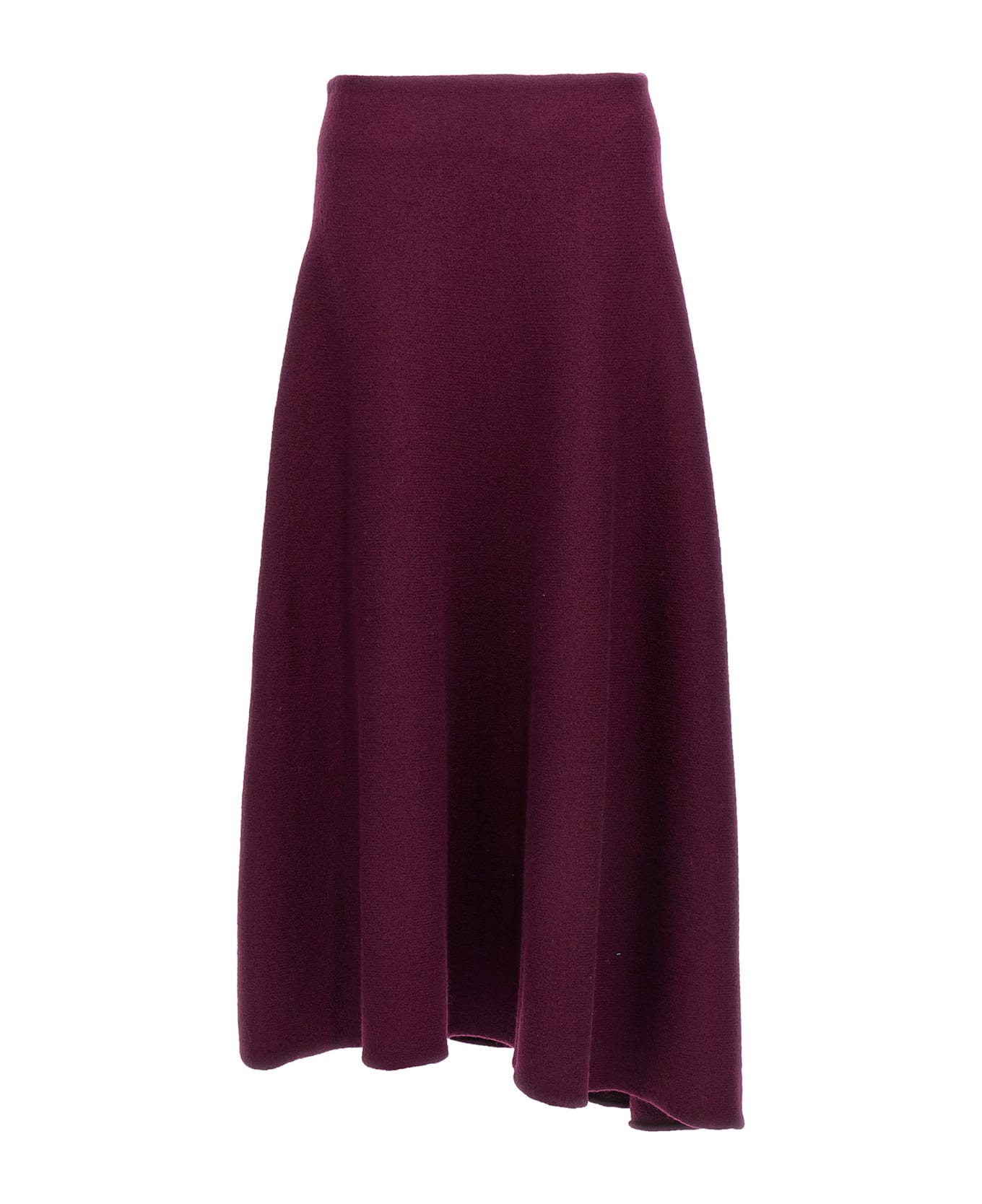 Jil Sander Wool Skirt - Purple スカート