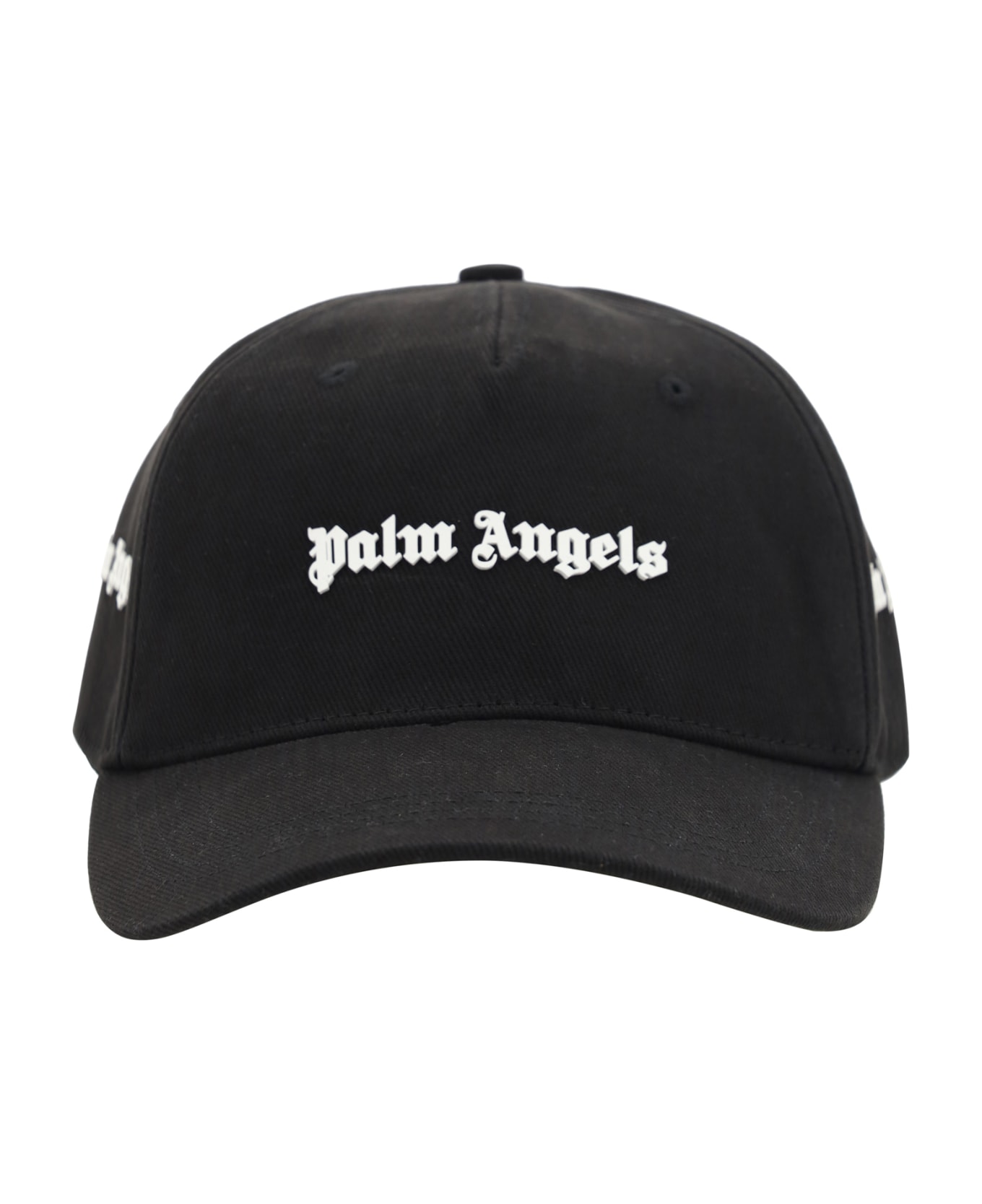 Palm Angels Baseball Cap - Black Whit