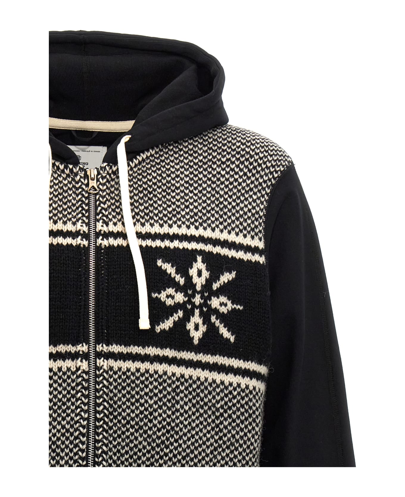 Junya Watanabe Jacquard Insert Hoodie | italist