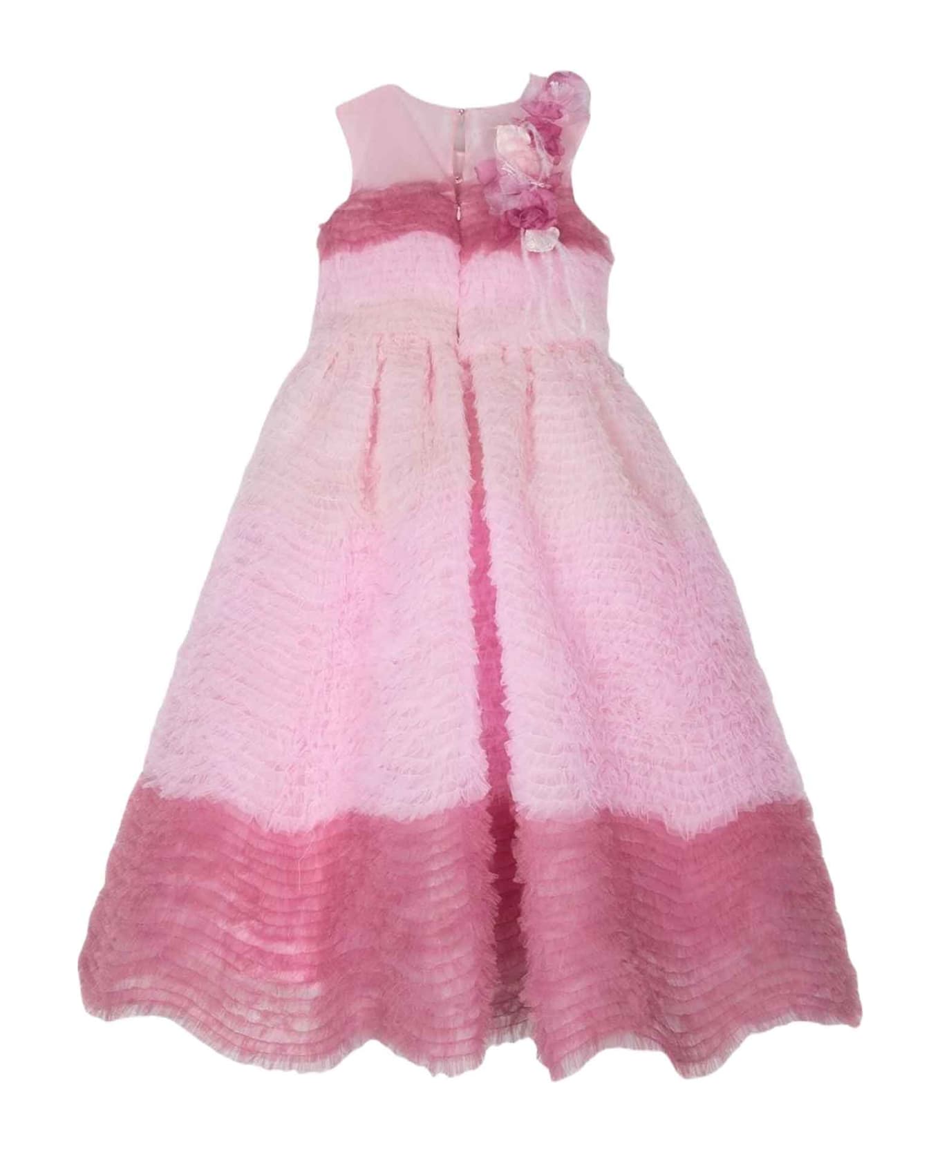 Marchesa Pink Dress Girl Kids. - Rosa