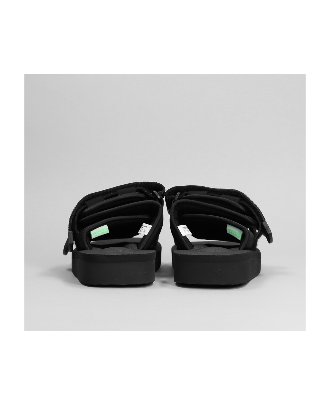 Blumarine X Suicoke Moto Cab Sandals - Black