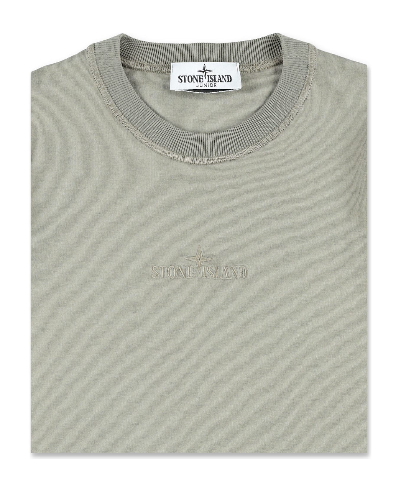 Stone Island Junior Kid - Logo T-shirt - GREEN