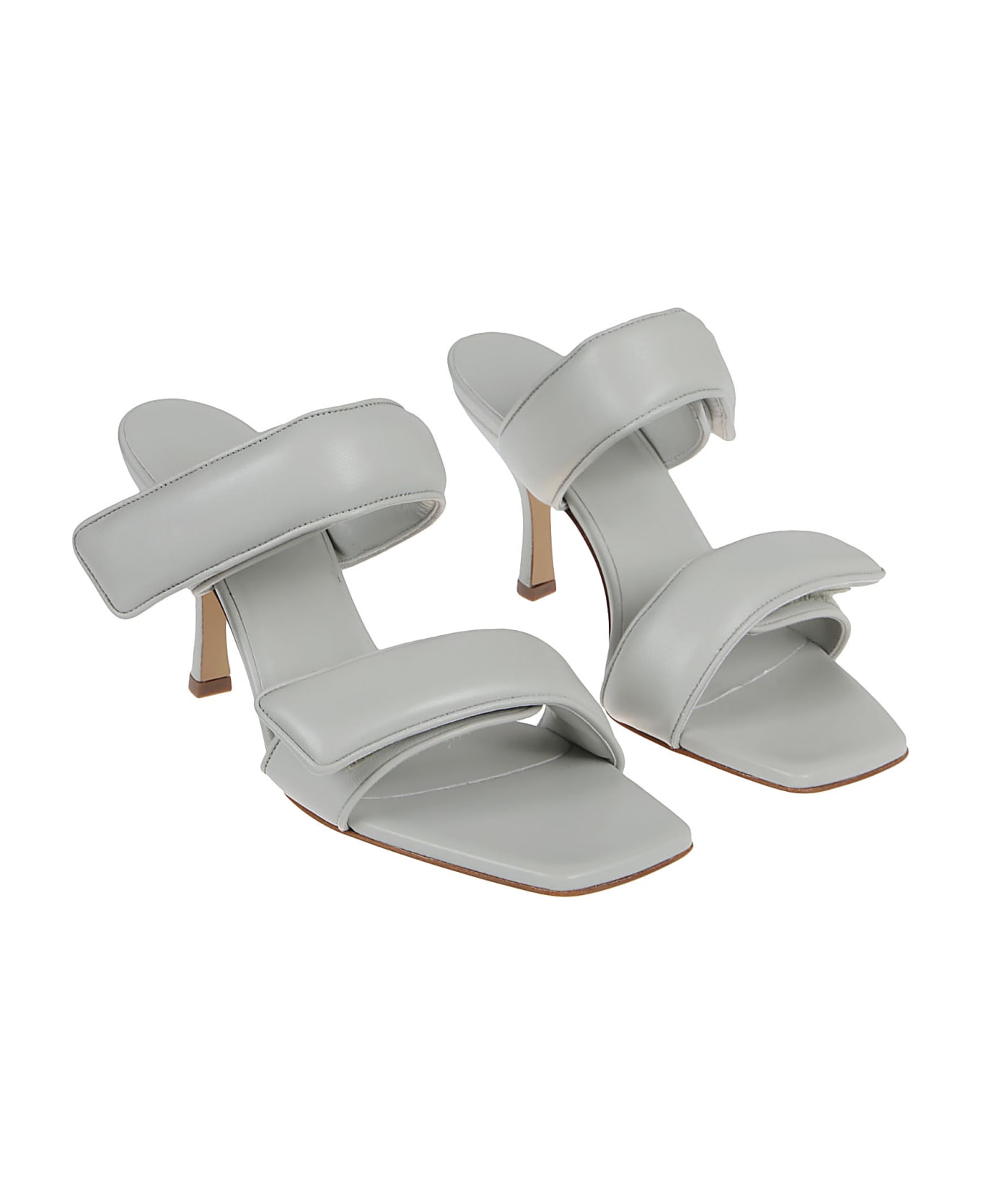 GIA BORGHINI Two Strap Sandals Gia X Pernille Teisbaek - Stone Gray サンダル