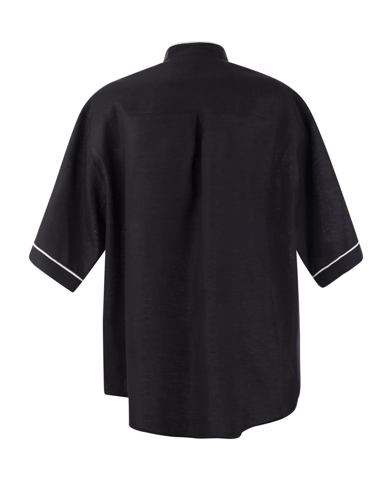 Fabiana Filippi Linen Shirt - Black