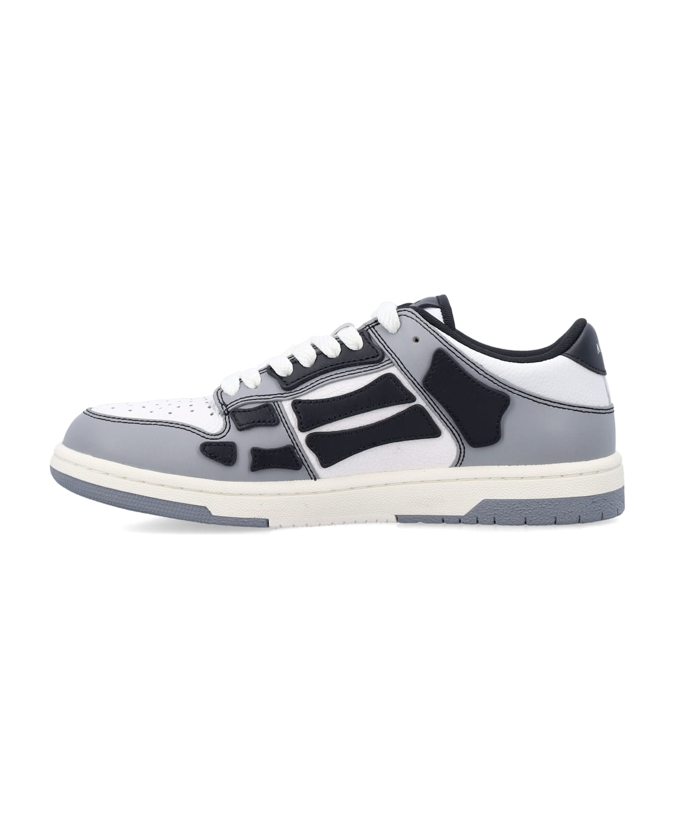 AMIRI Varsity Skel Top Low Woman
s Sneakers - BLACK