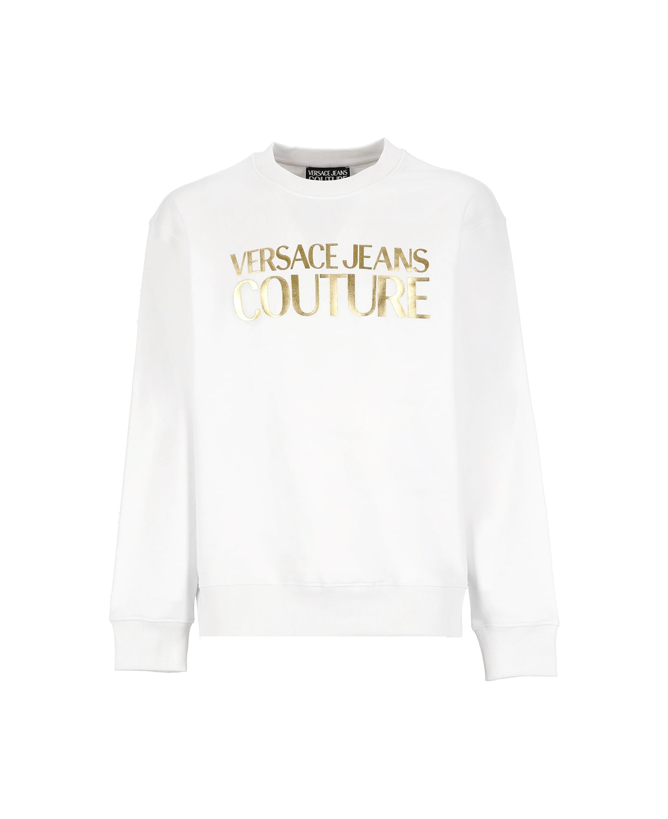 Versace Jeans Couture Sweatshirt With Logo - White