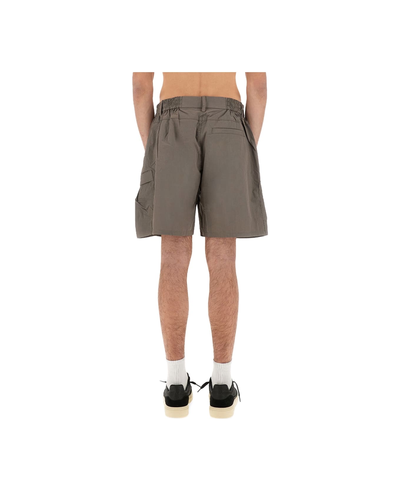 REPRESENT Cargo Tech Shorts - GREY